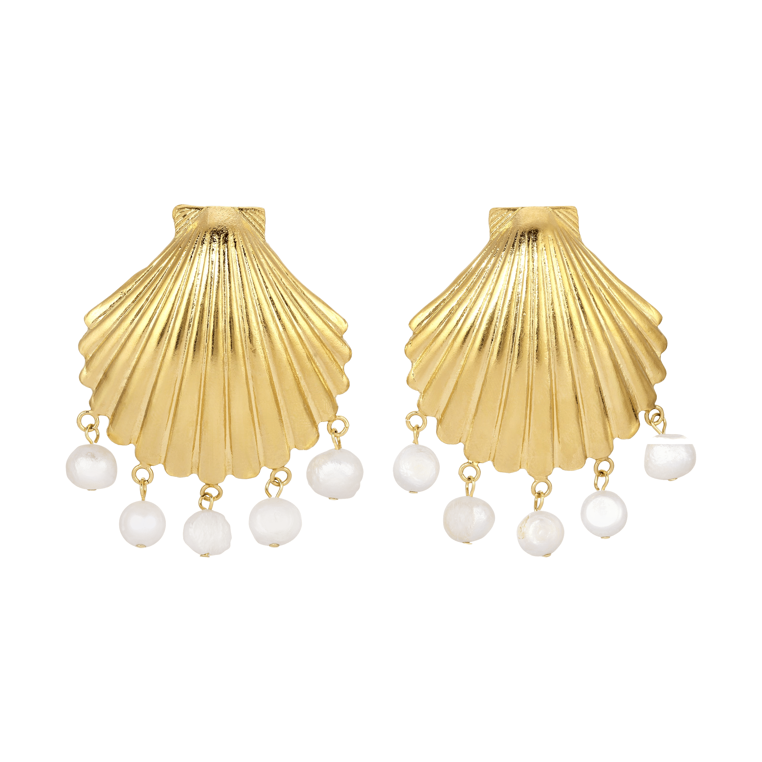 CAPESANTA EARRINGS made by Zepplin The Label