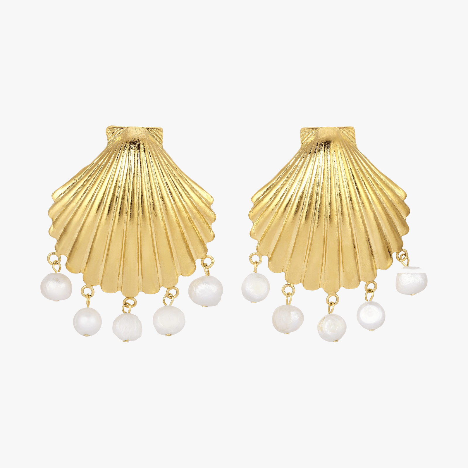 CAPESANTA EARRINGS made by Zepplin The Label