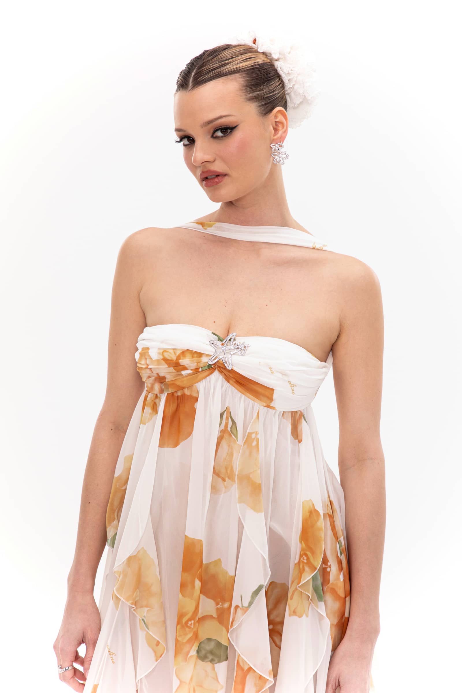 Mariah Dress (Floral) made by Nana Jacqueline