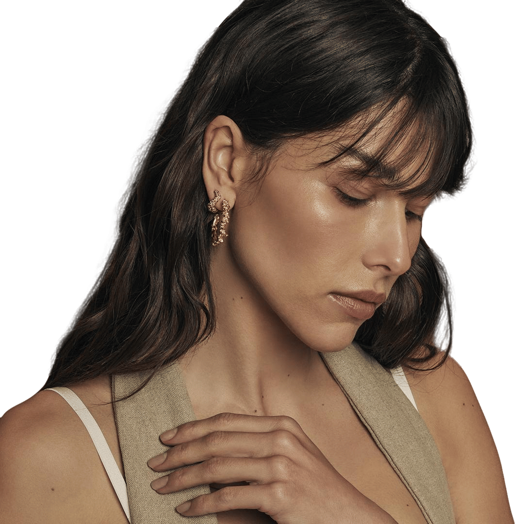 Helena Earrings made by Amber Sceats