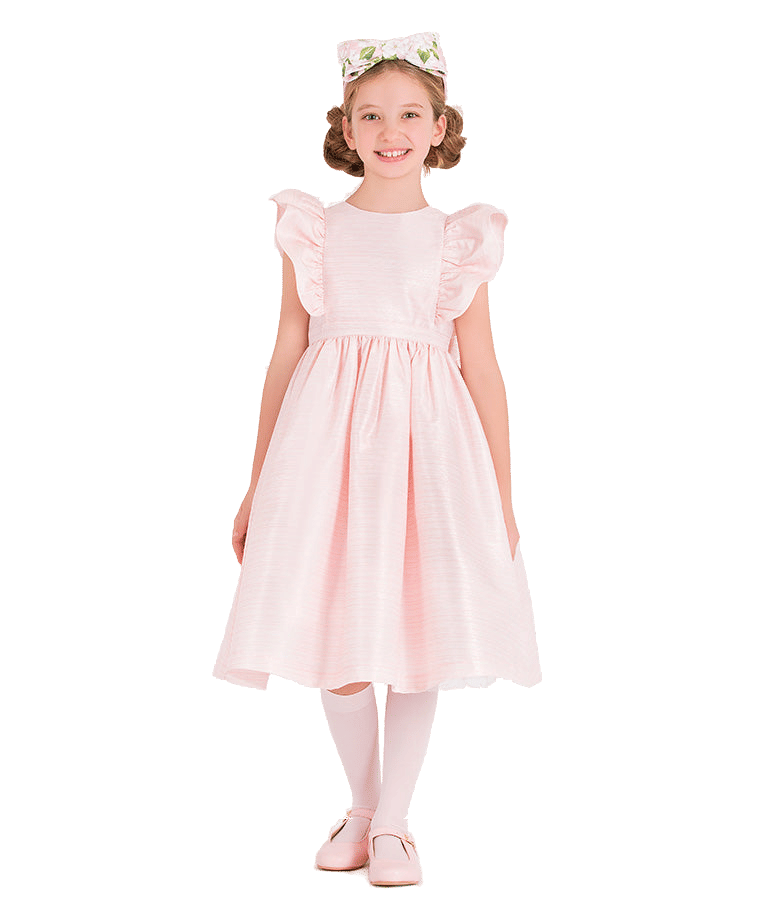 Shimmery Ruffles Dress made by Mama Luma