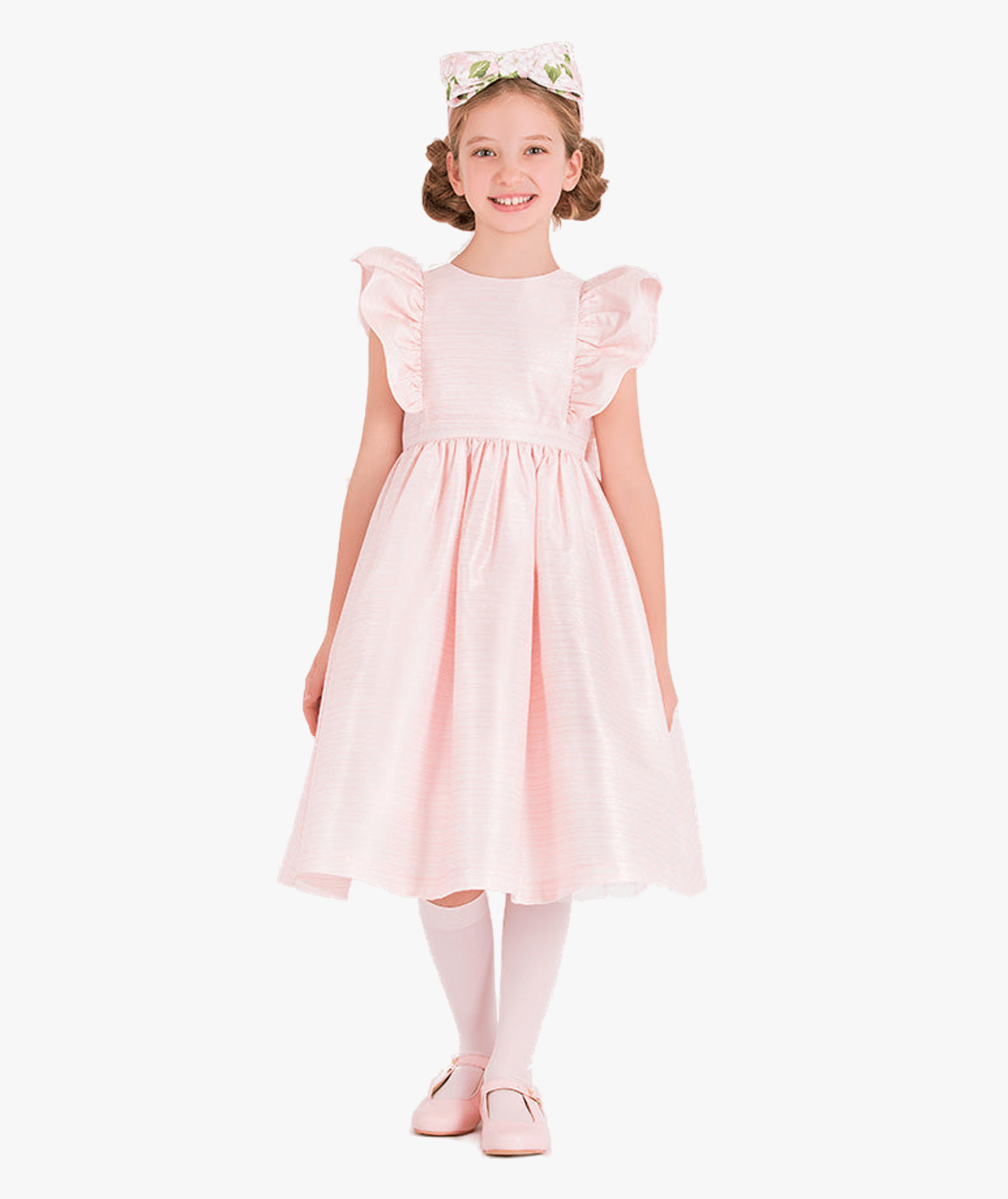 Shimmery Ruffles Dress made by Mama Luma