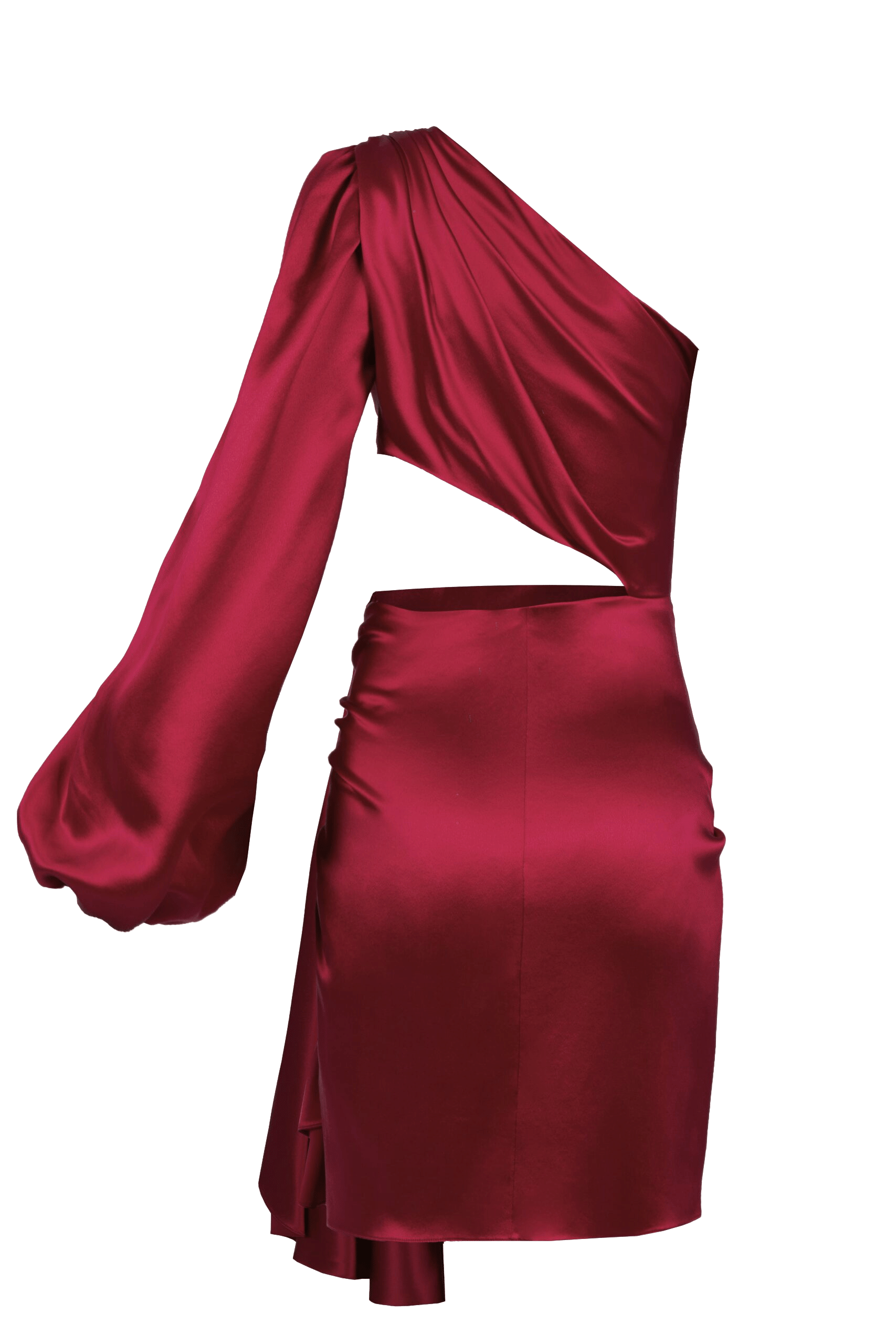 Side sleeve mini dress made by Maria Kokhia