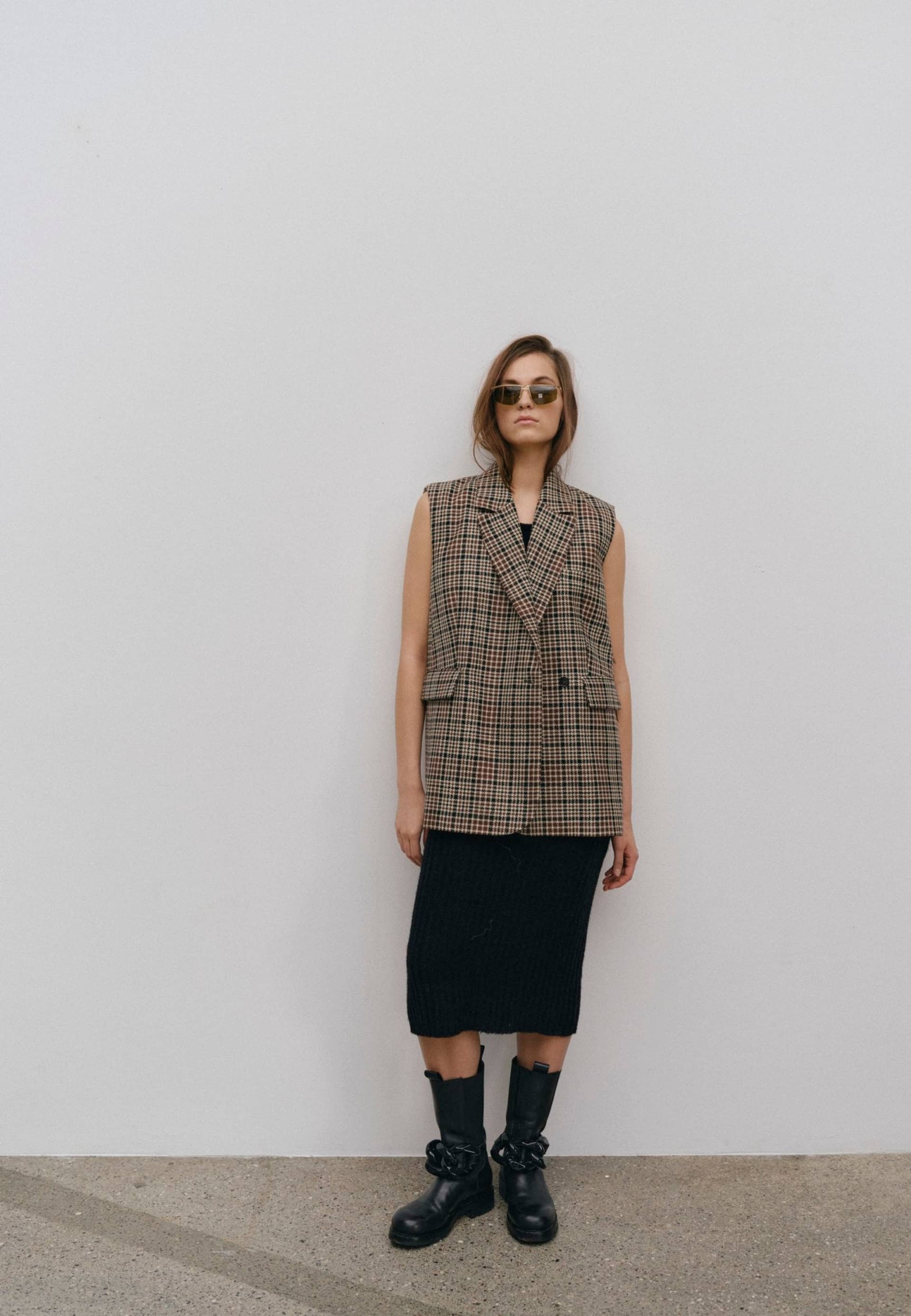 Walter Wool Vest - Checks made by HERSKIND