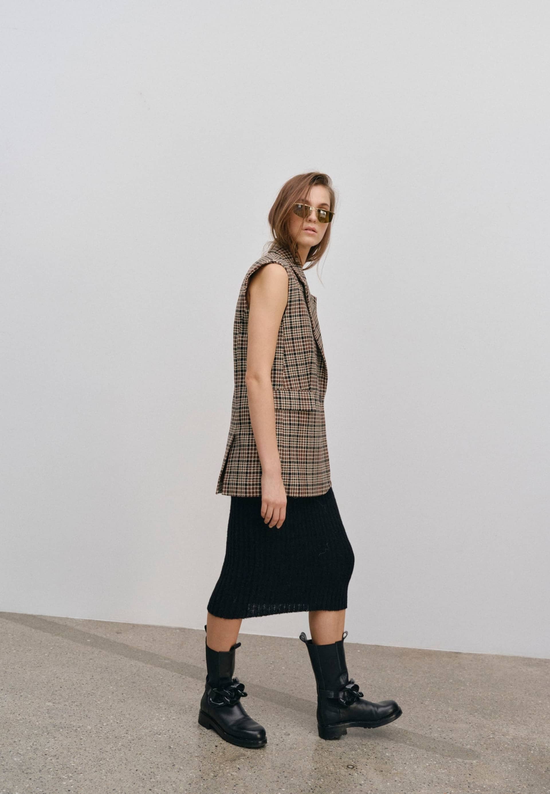 Walter Wool Vest - Checks made by HERSKIND