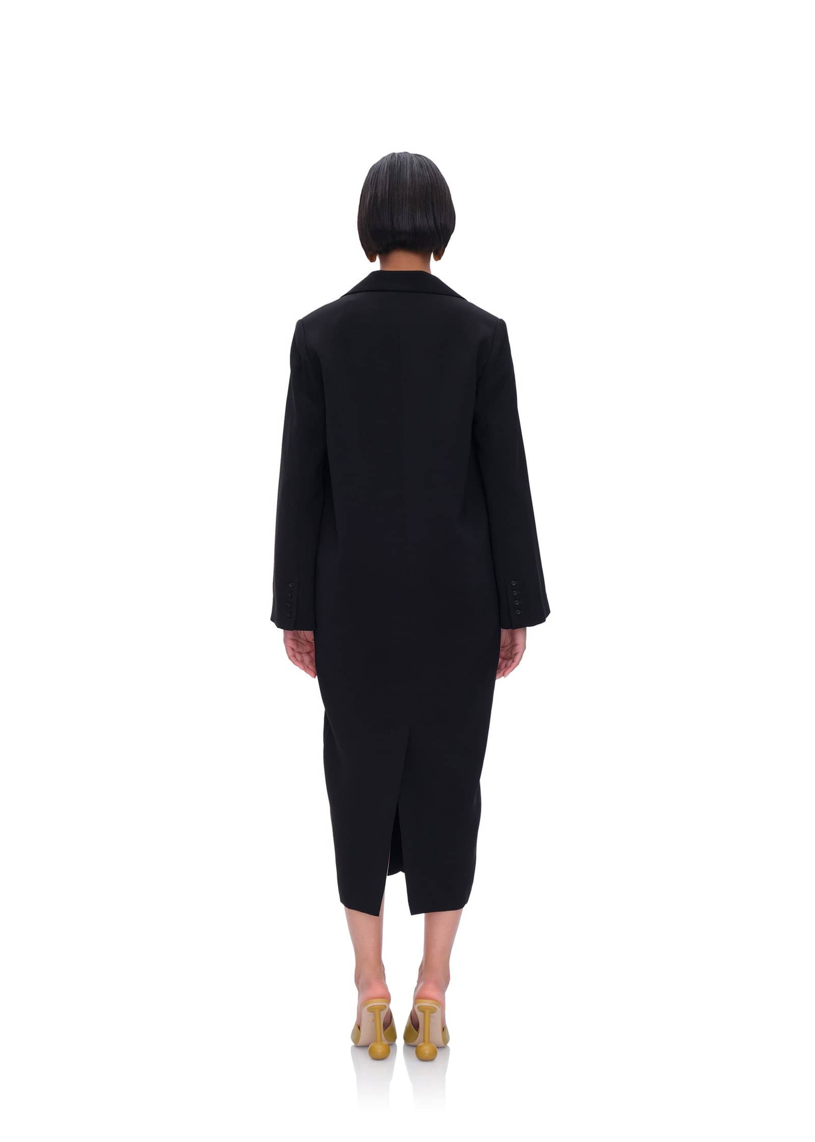 ZIA CORSET BLAZER DRESS - ONYX made by Andrea Iyamah