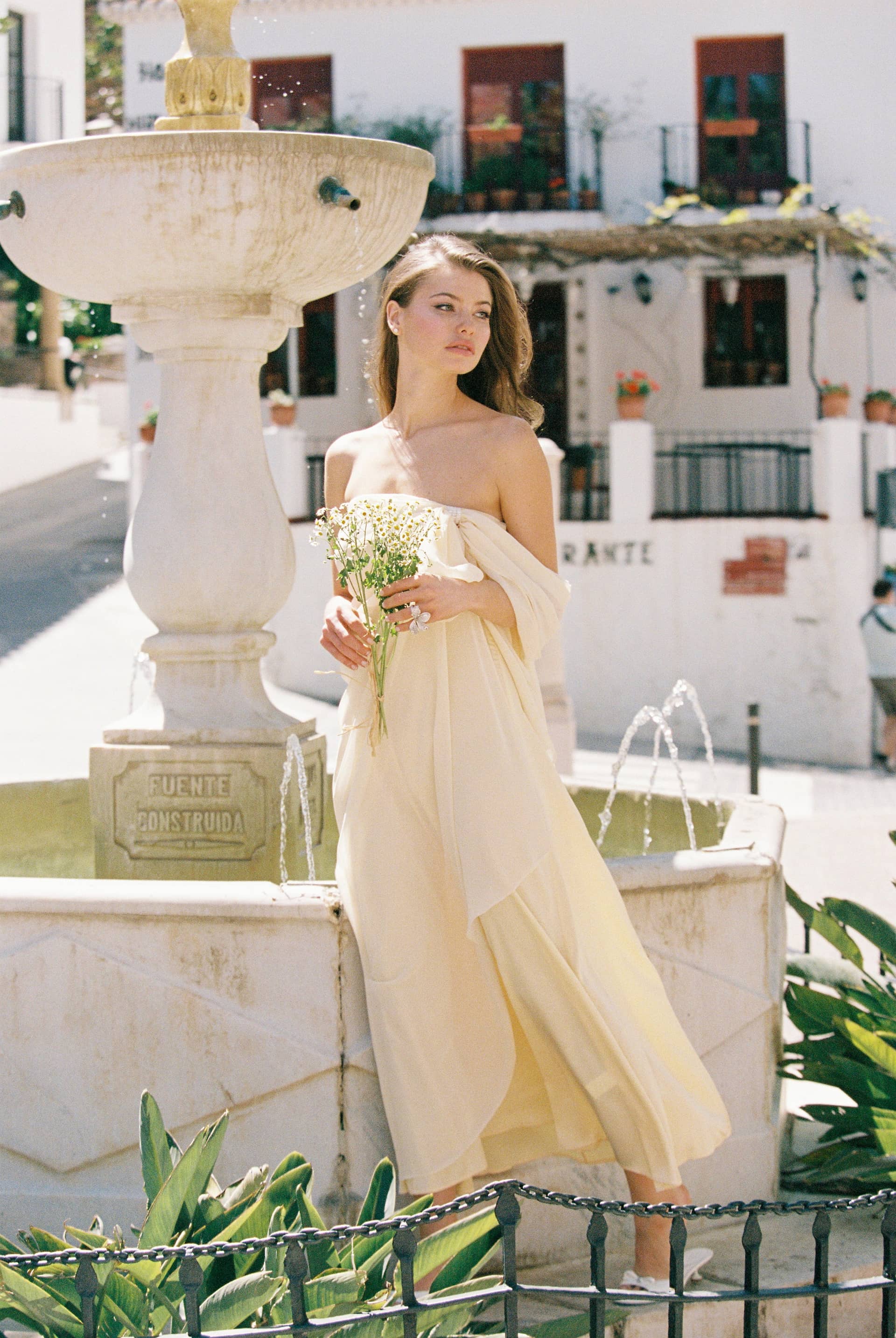 Lindsey Dress (Yellow) made by Nana Jacqueline