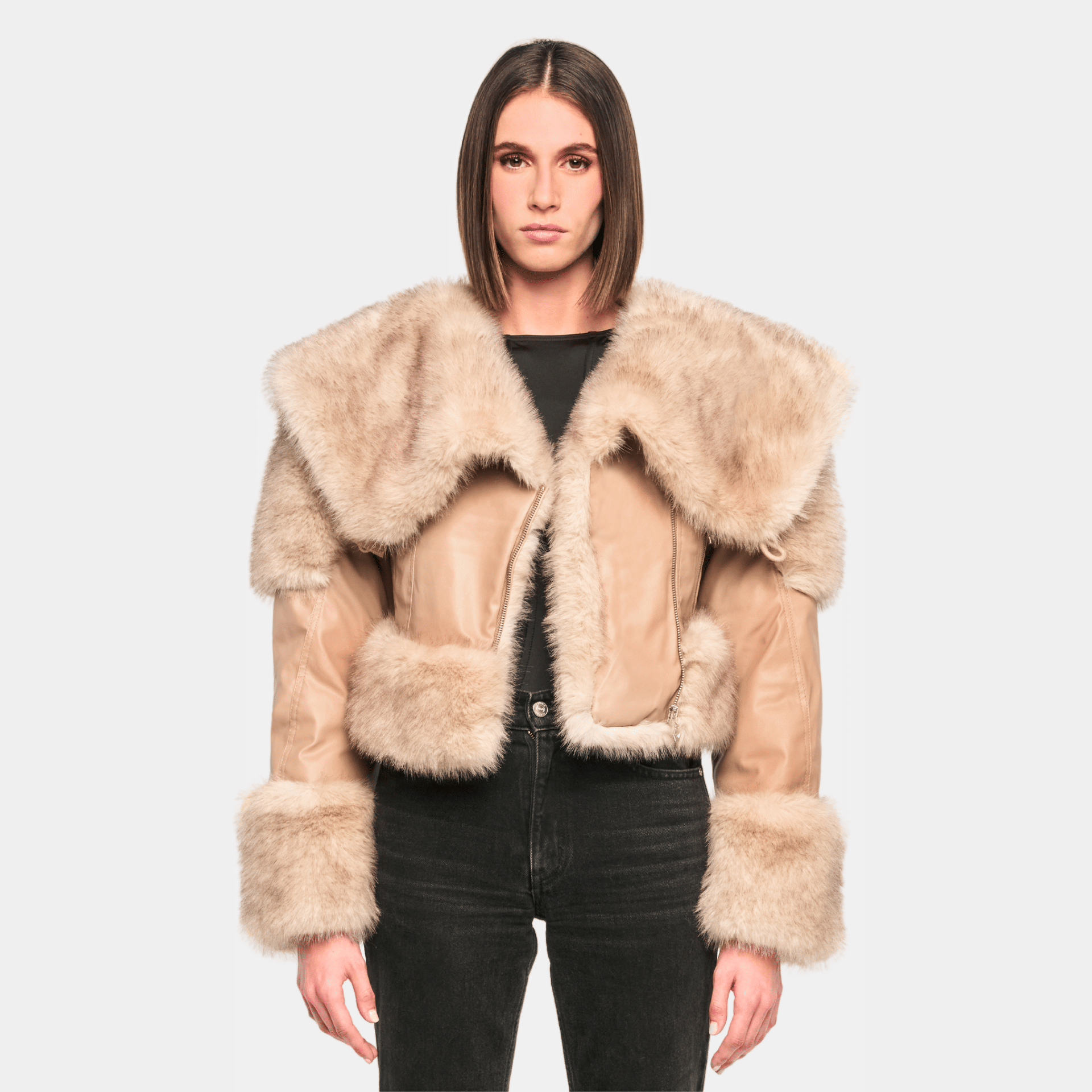 TORONTO Crop Jacket made by OW Collection