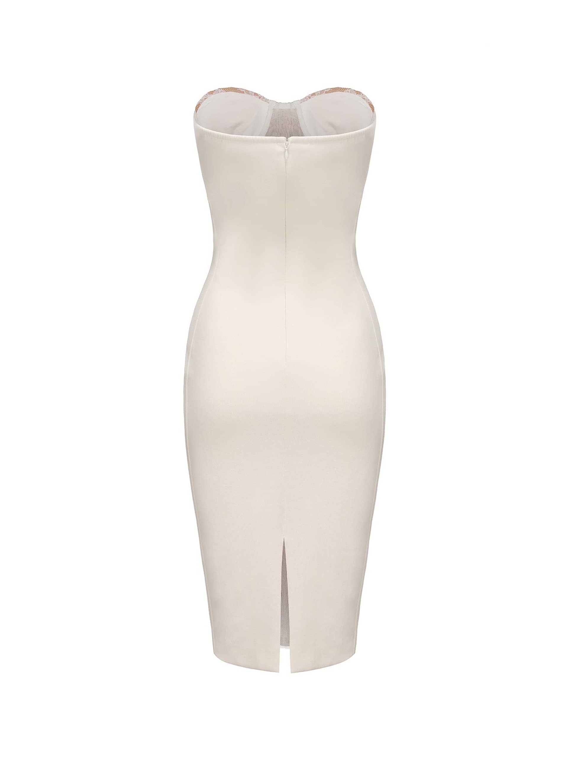 Elsa Lace Dress (White) made by Nana Jacqueline