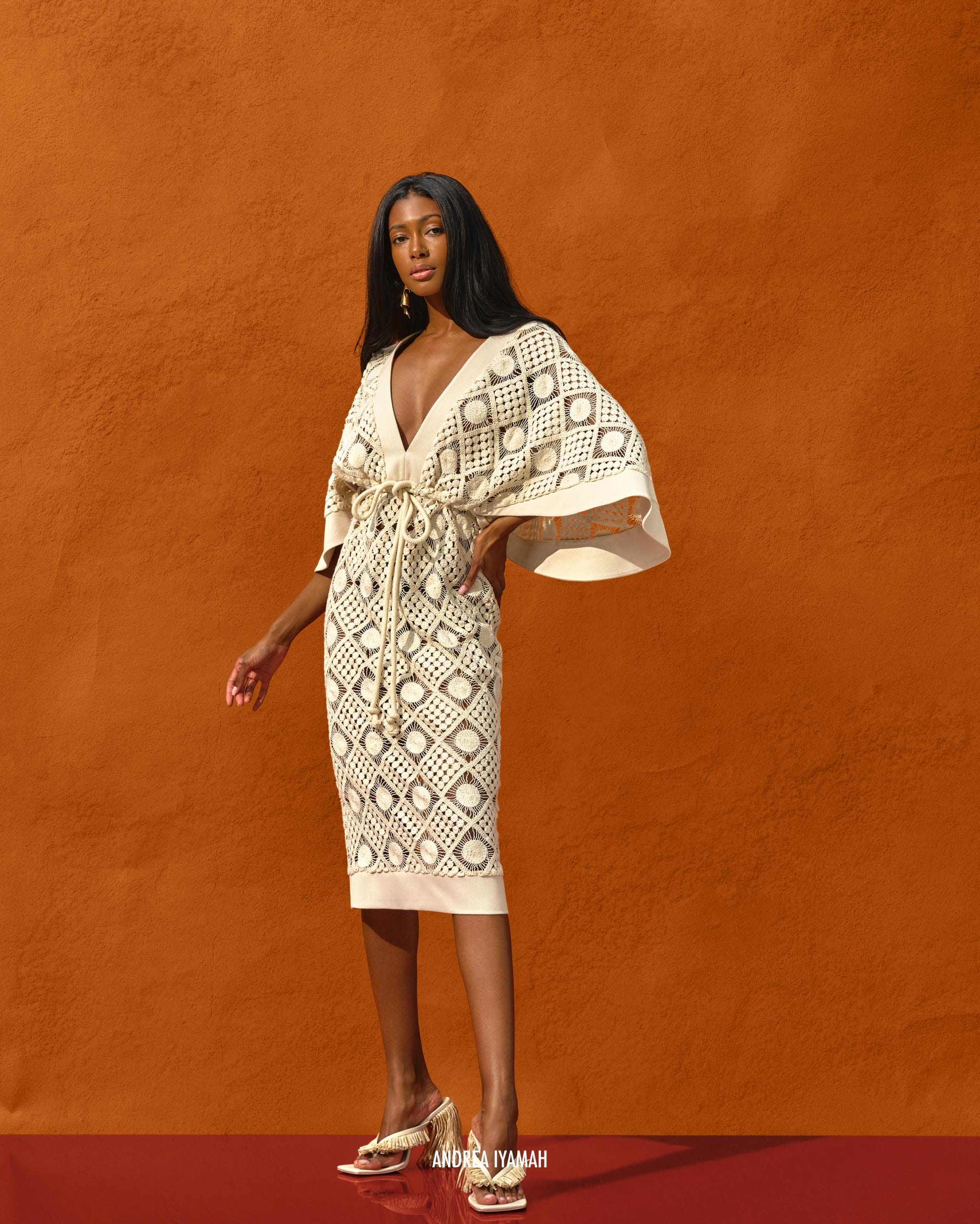 RAHI CROCHET DRESS made by Andrea Iyamah