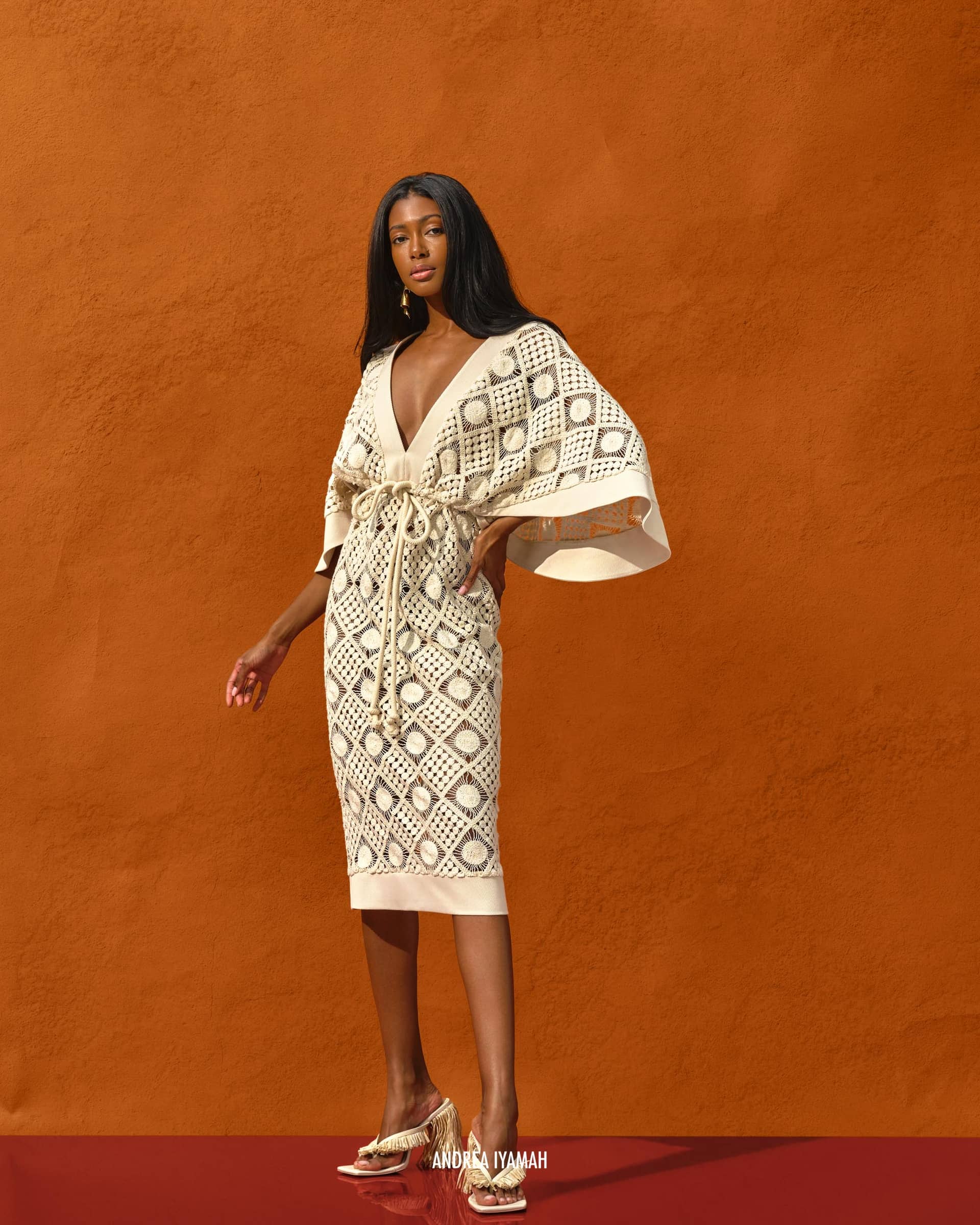RAHI CROCHET DRESS made by Andrea Iyamah