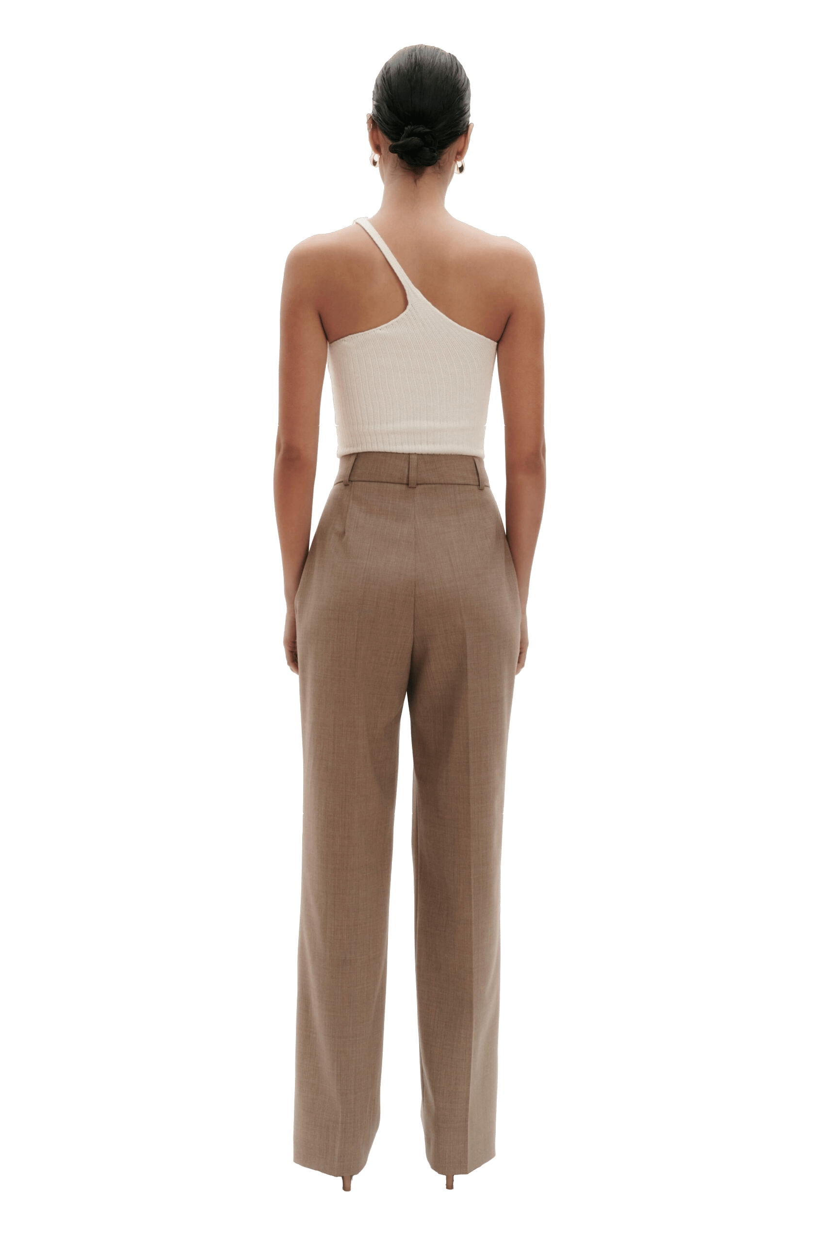 CARAMEL TROUSERS made by BENU Studio