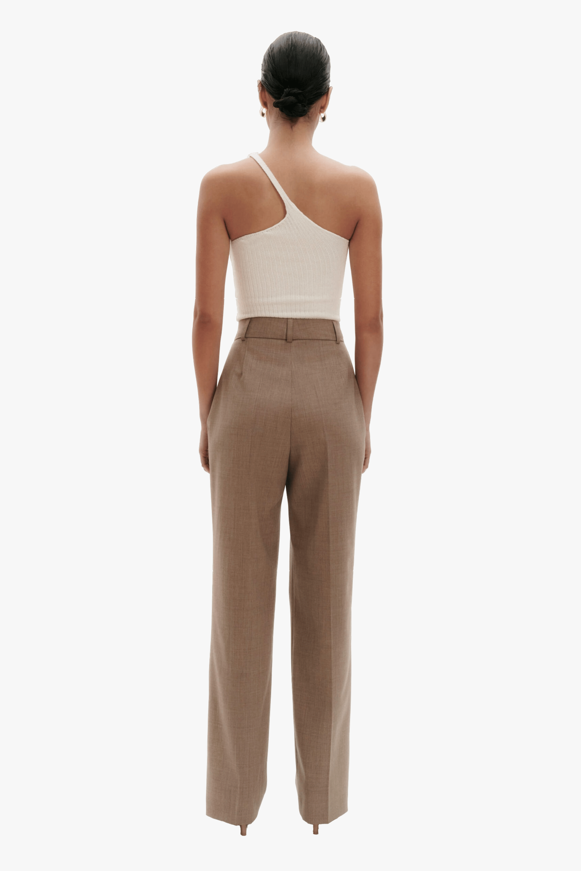 CARAMEL TROUSERS made by BENU Studio