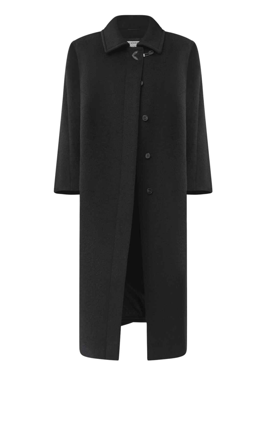 Wool Coat Sharp Long made by Gemme Collective