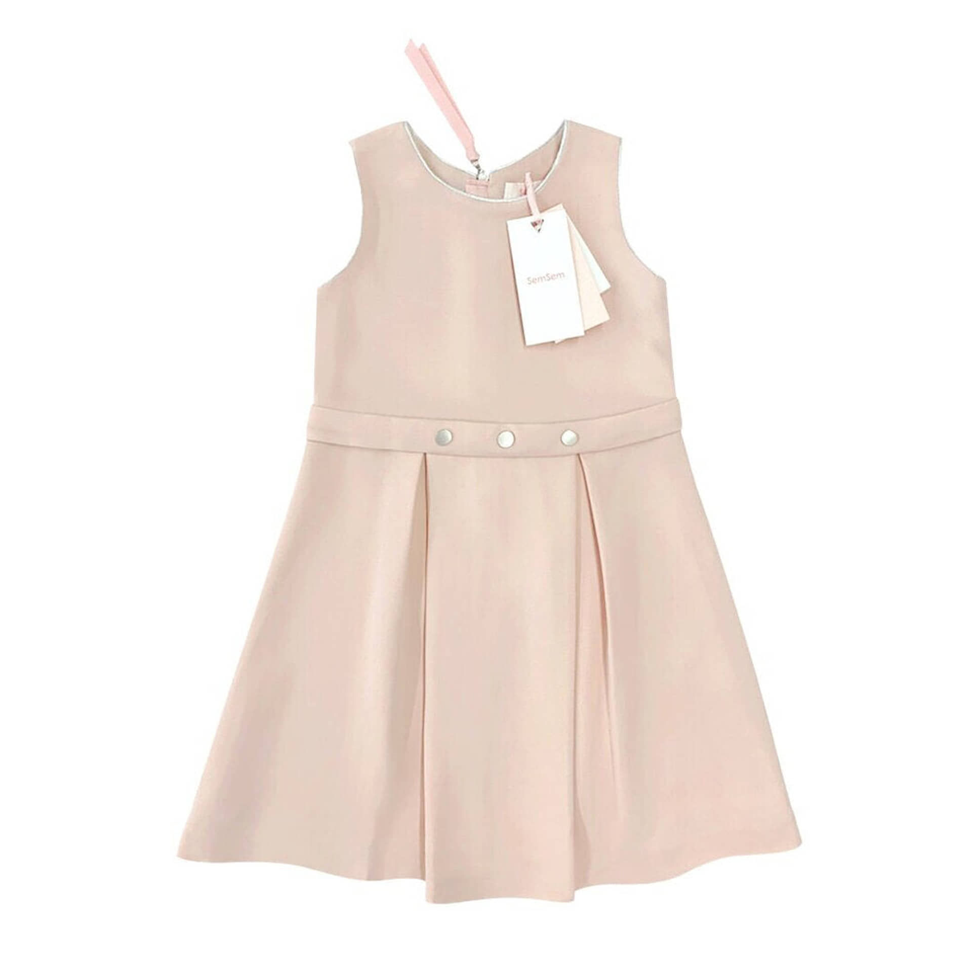 Salma Snap Dress - Blush made by SEMSEM