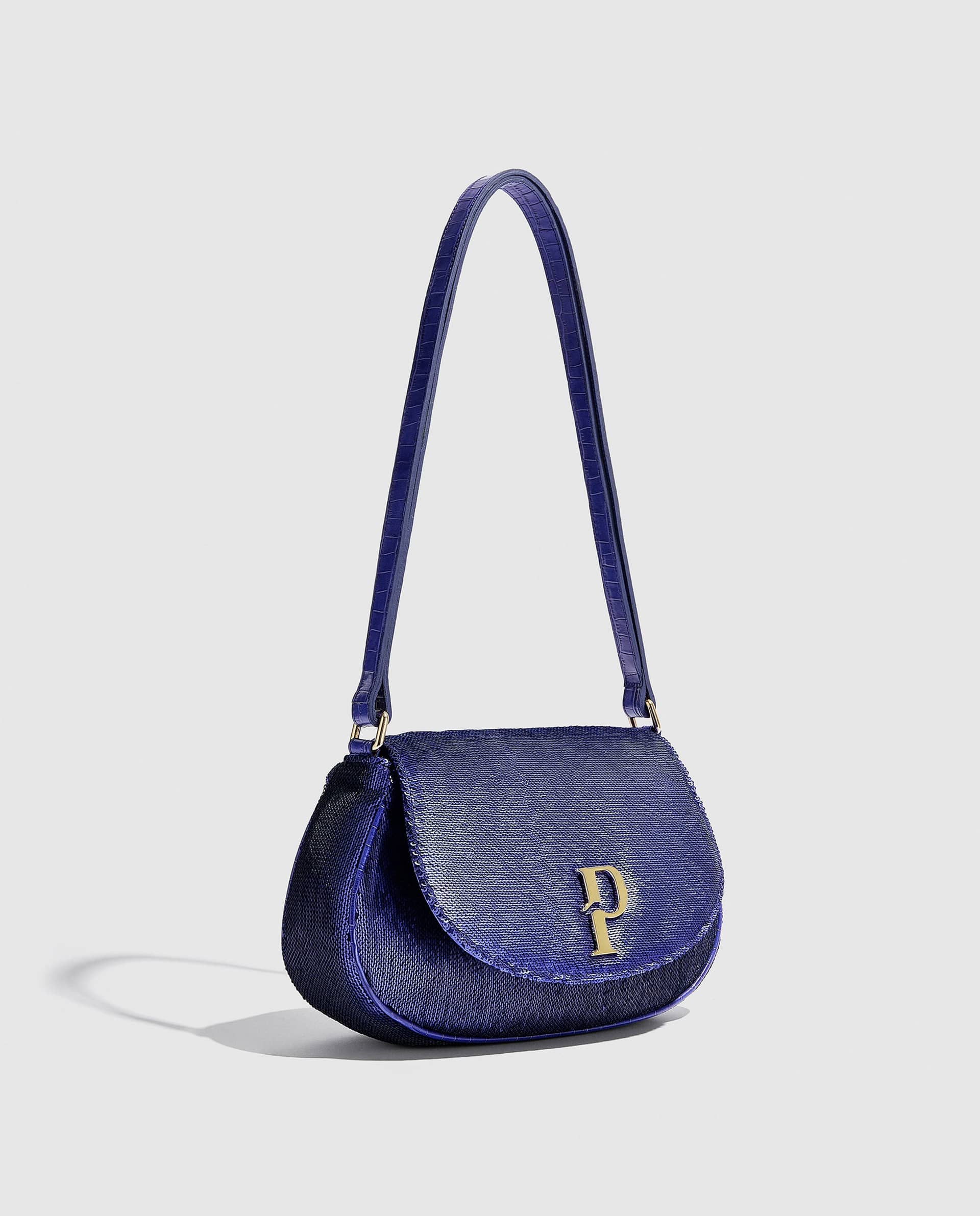 Paula sequins blue made by Phialebel