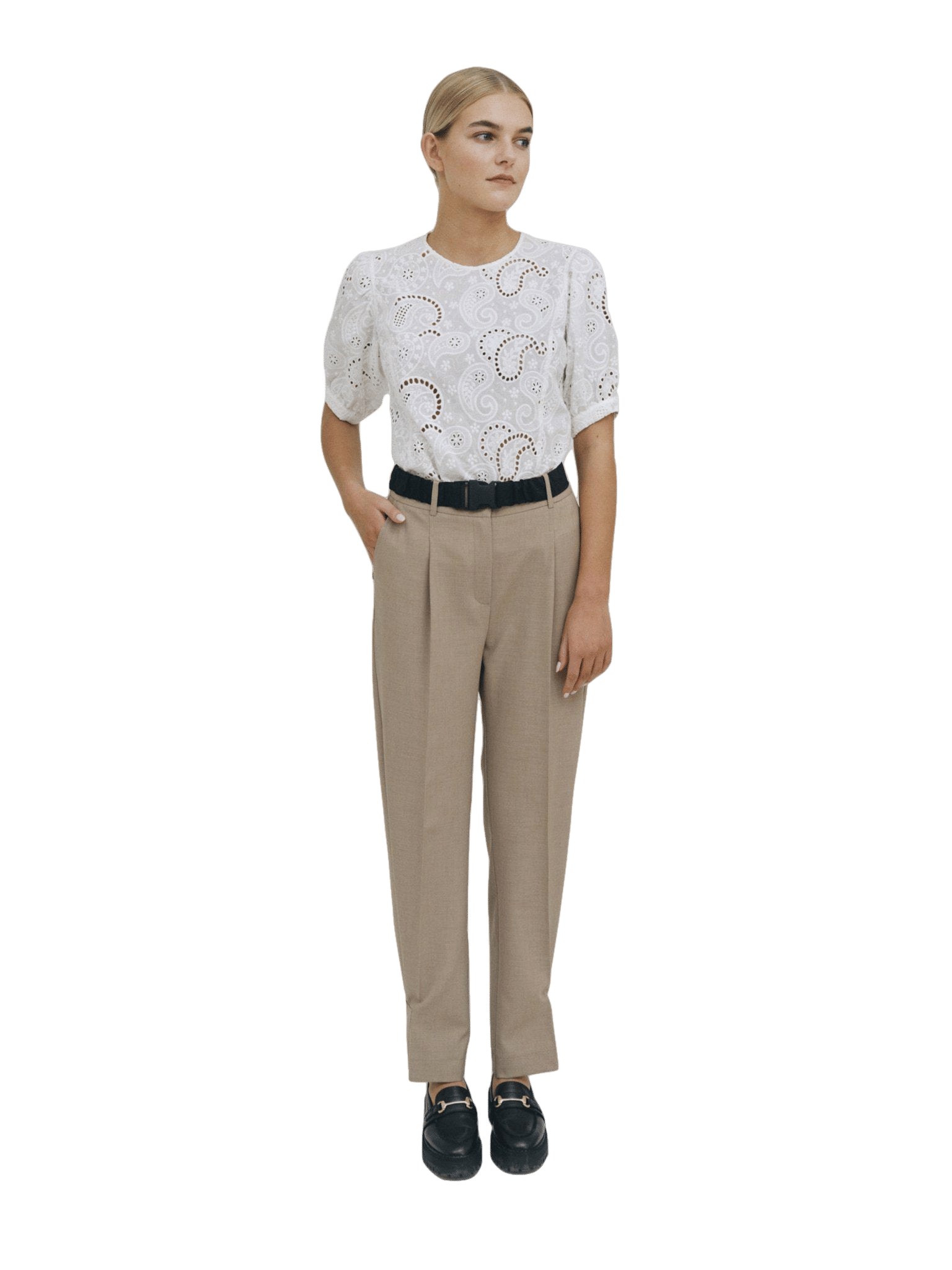 Ida Blouse - White made by HERSKIND