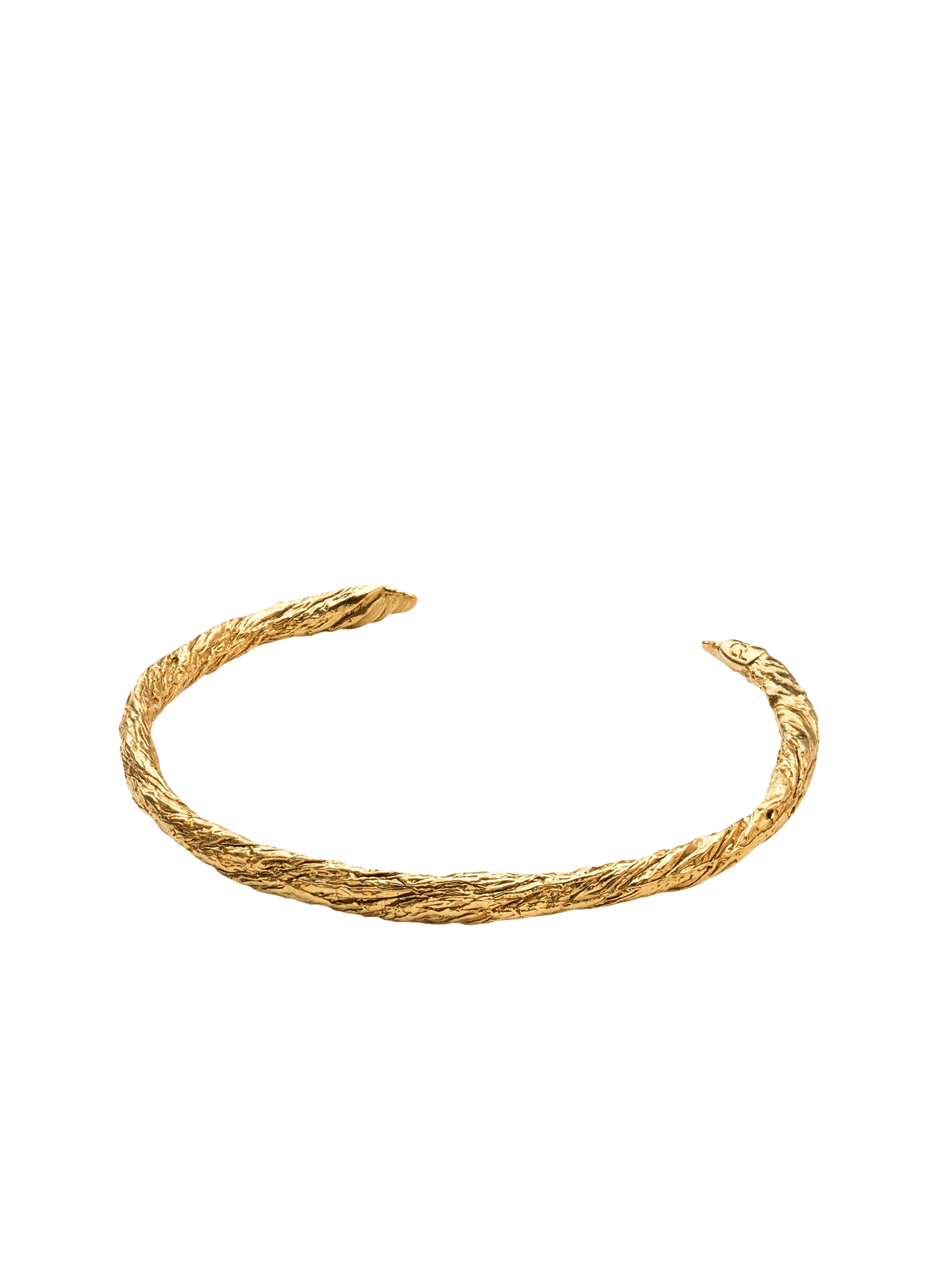 Archaic Solid Bracelet Gold in Gold made by Eva Remenyi