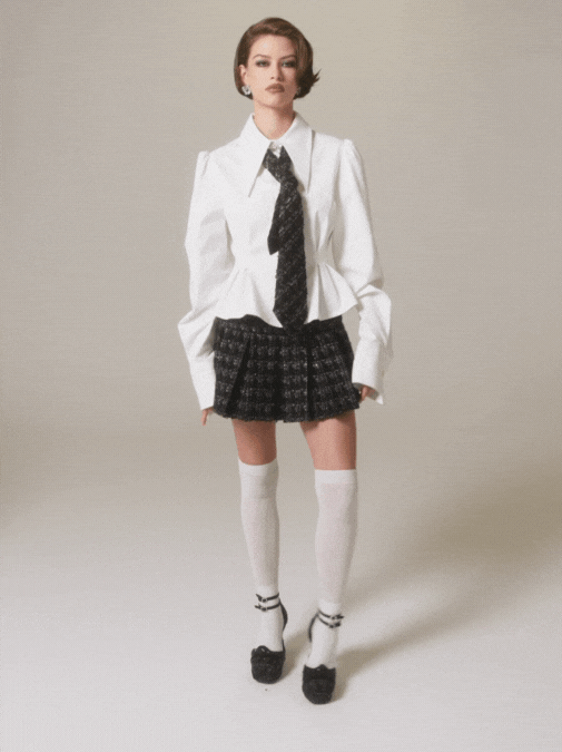 Kensie Skirt in Black made by Nana Jacqueline