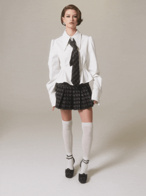 Kensie Skirt in Black made by Nana Jacqueline