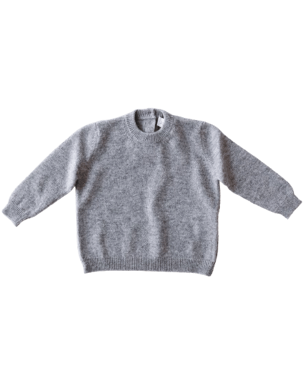 Baby Cashmere Sweater - Heather Grey made by SoLoveAble