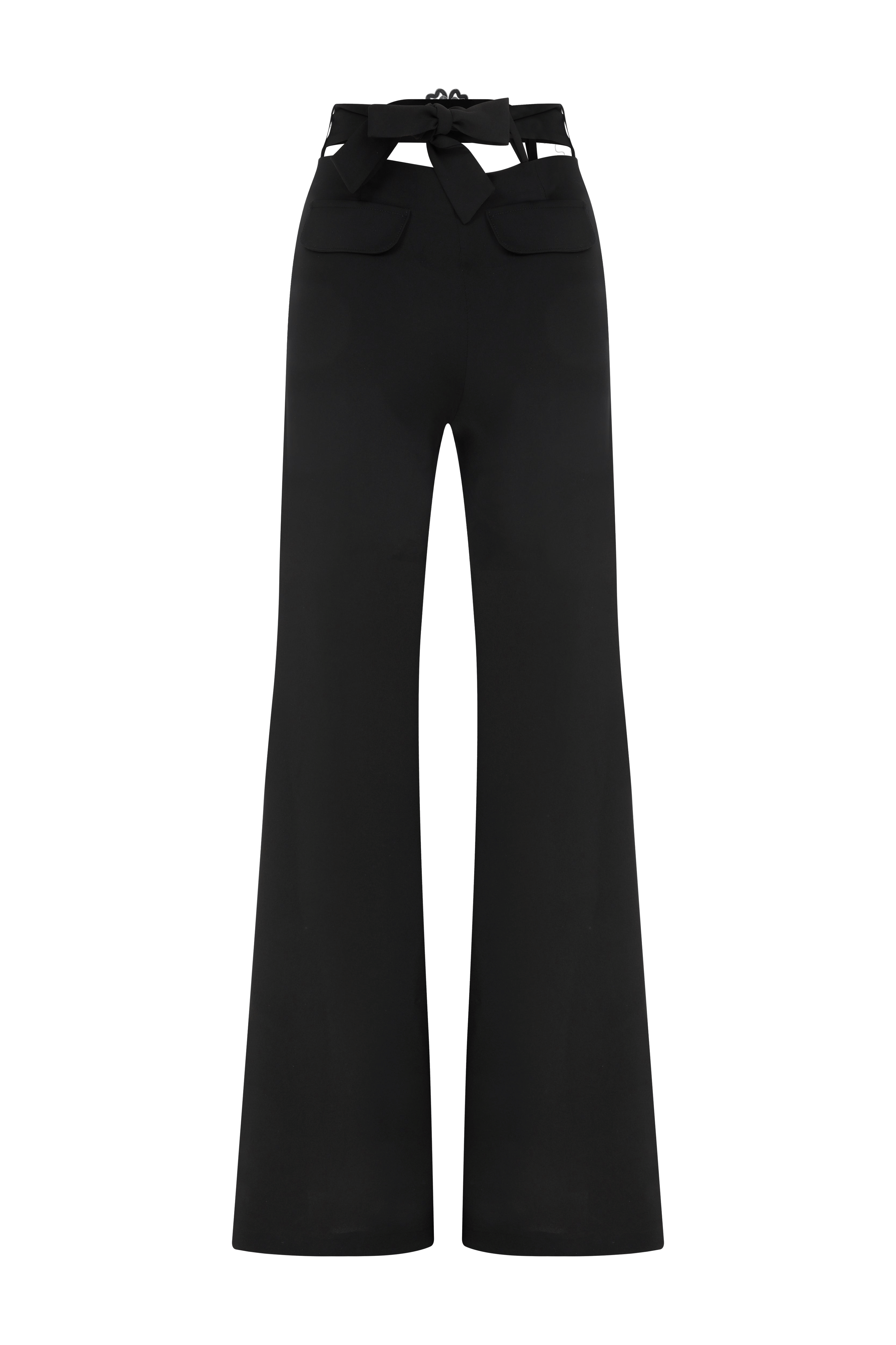 Belle Belted Silhouette Trousers made by Declara