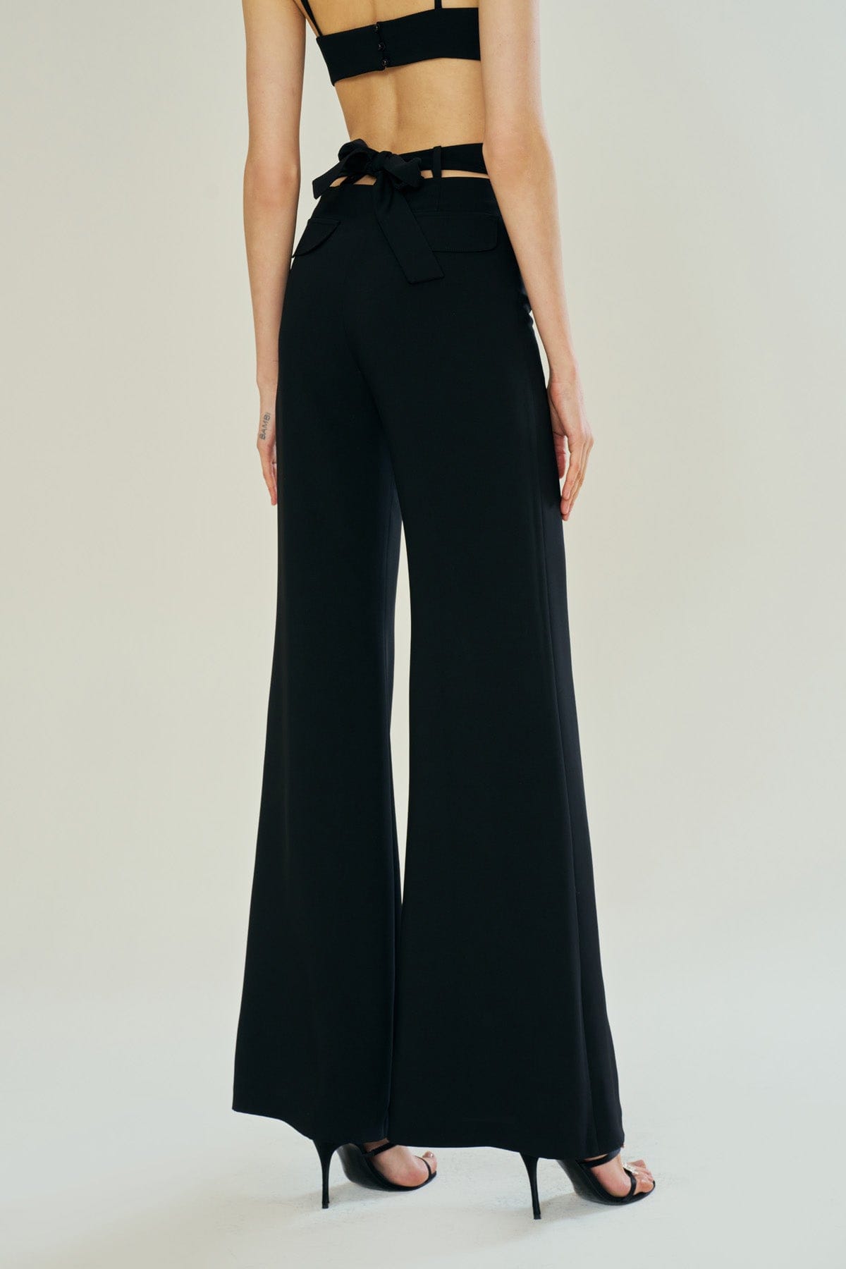 Belle Belted Silhouette Trousers made by Declara