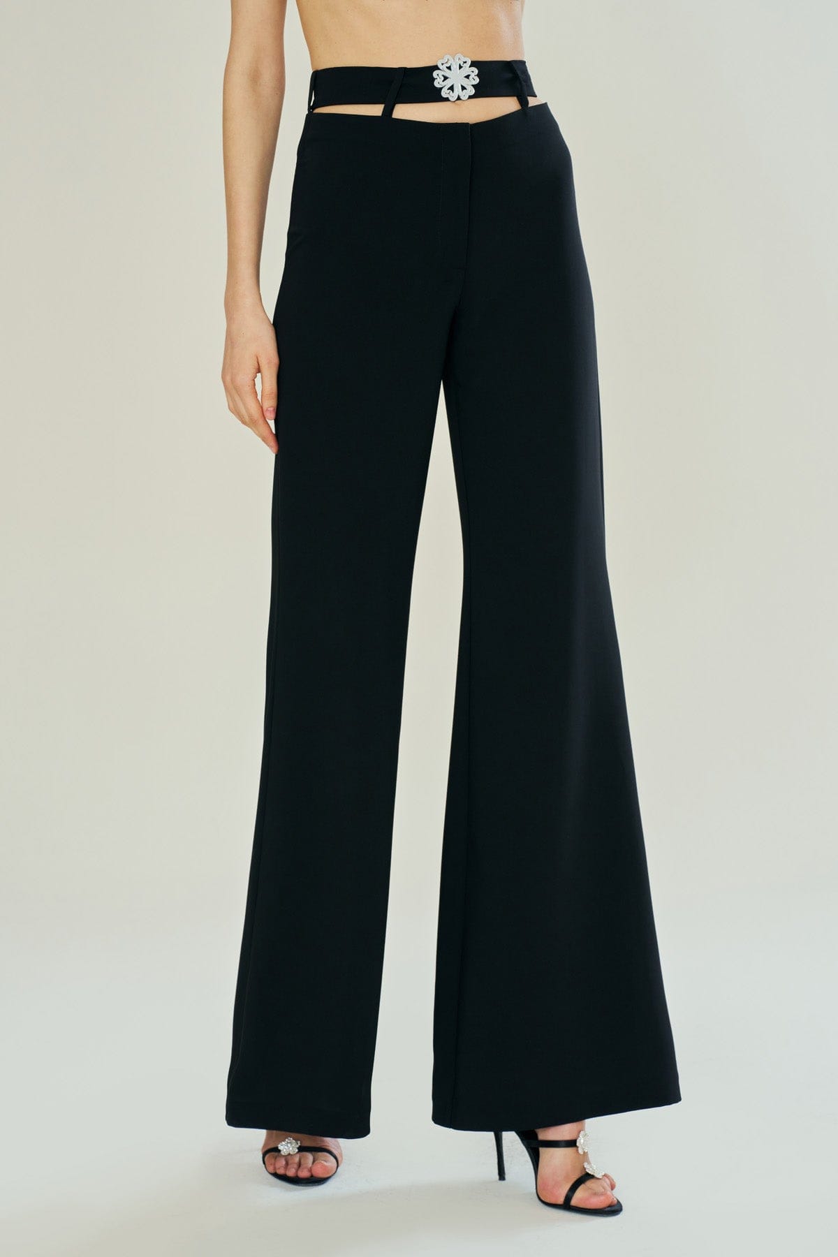 Belle Belted Silhouette Trousers made by Declara