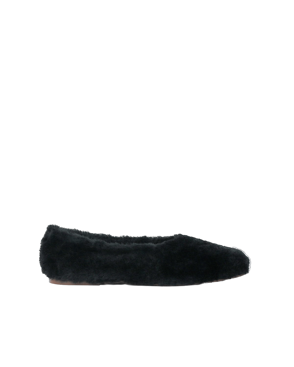 The Foundation Flat - Black Shearling made by ESSEN