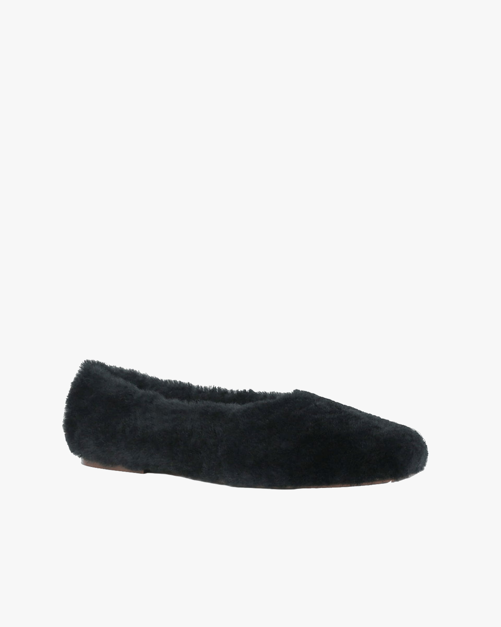The Foundation Flat - Black Shearling made by ESSEN
