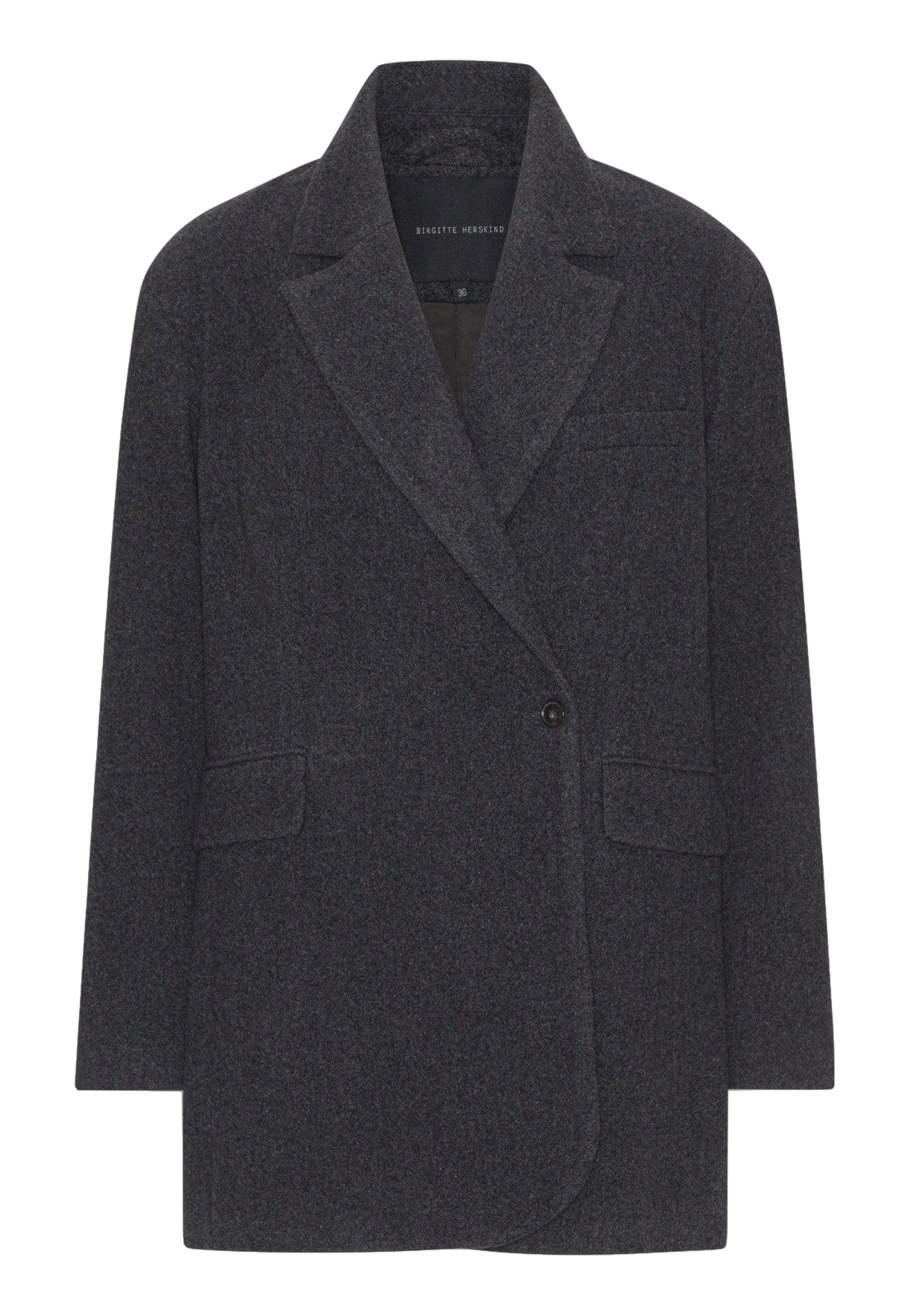 Wilma  Coat - Grey made by HERSKIND