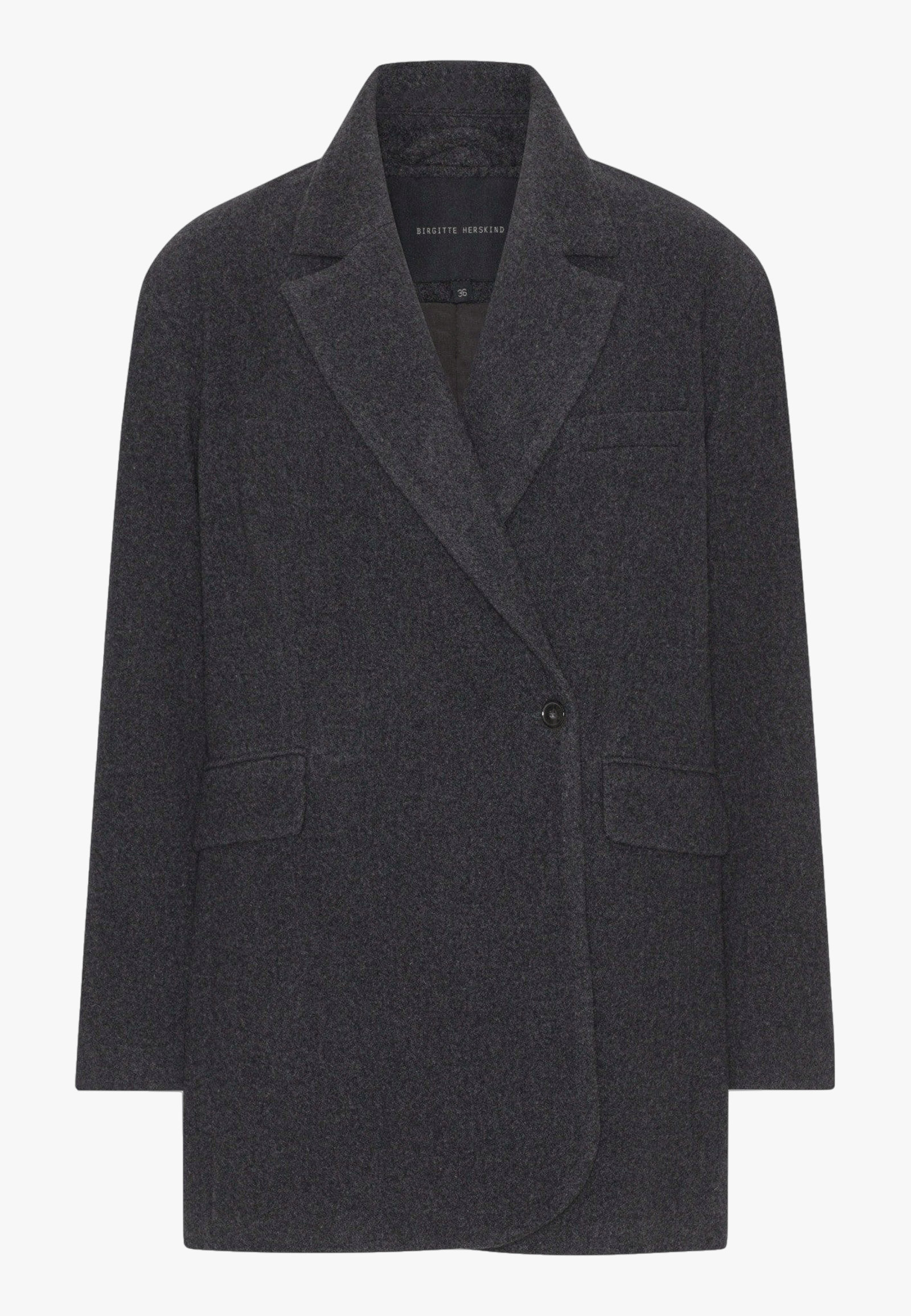 Wilma Coat - Grey made by HERSKIND