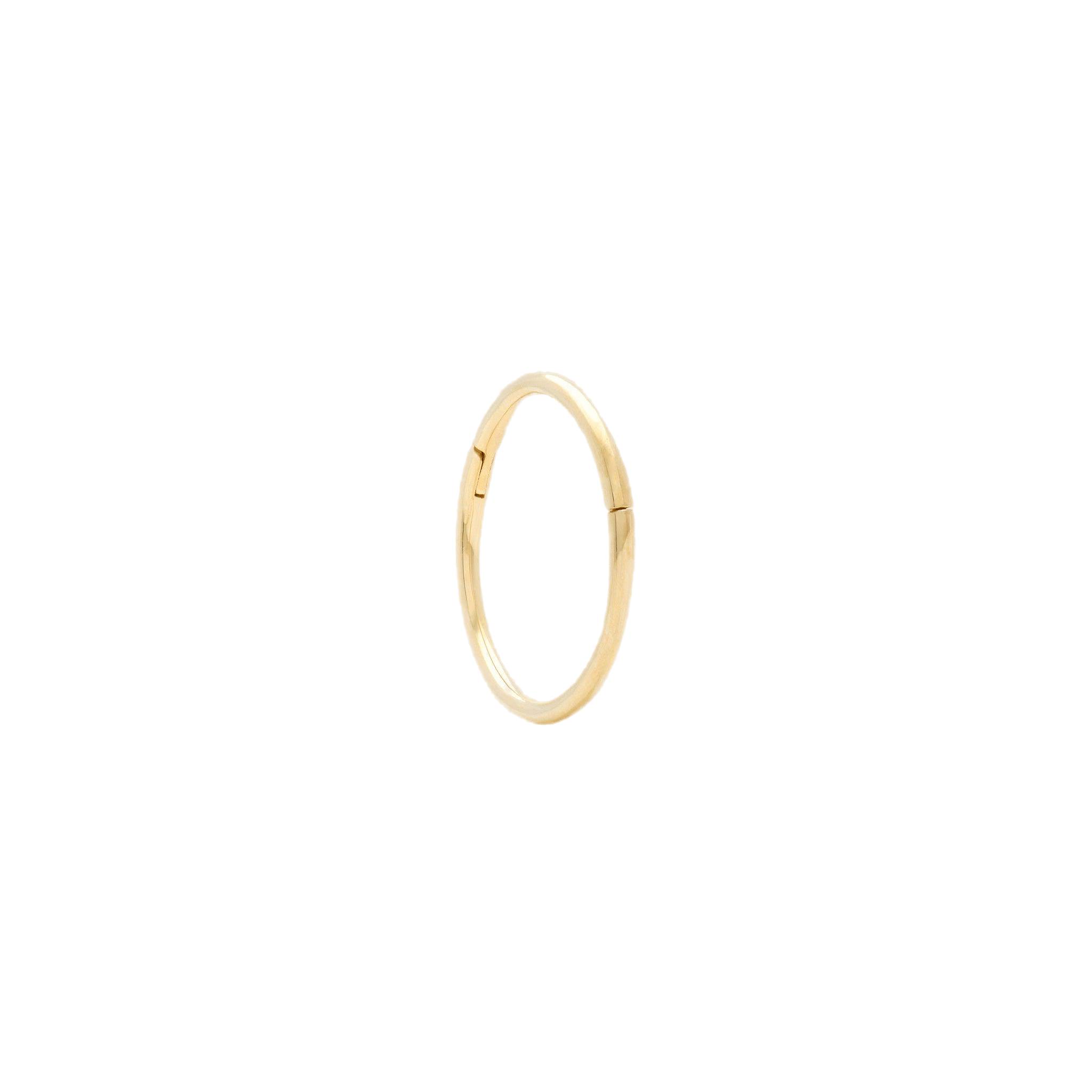 SEAMLESS CLICKER - YELLOW GOLD - 12.5 mm made by ENNUI