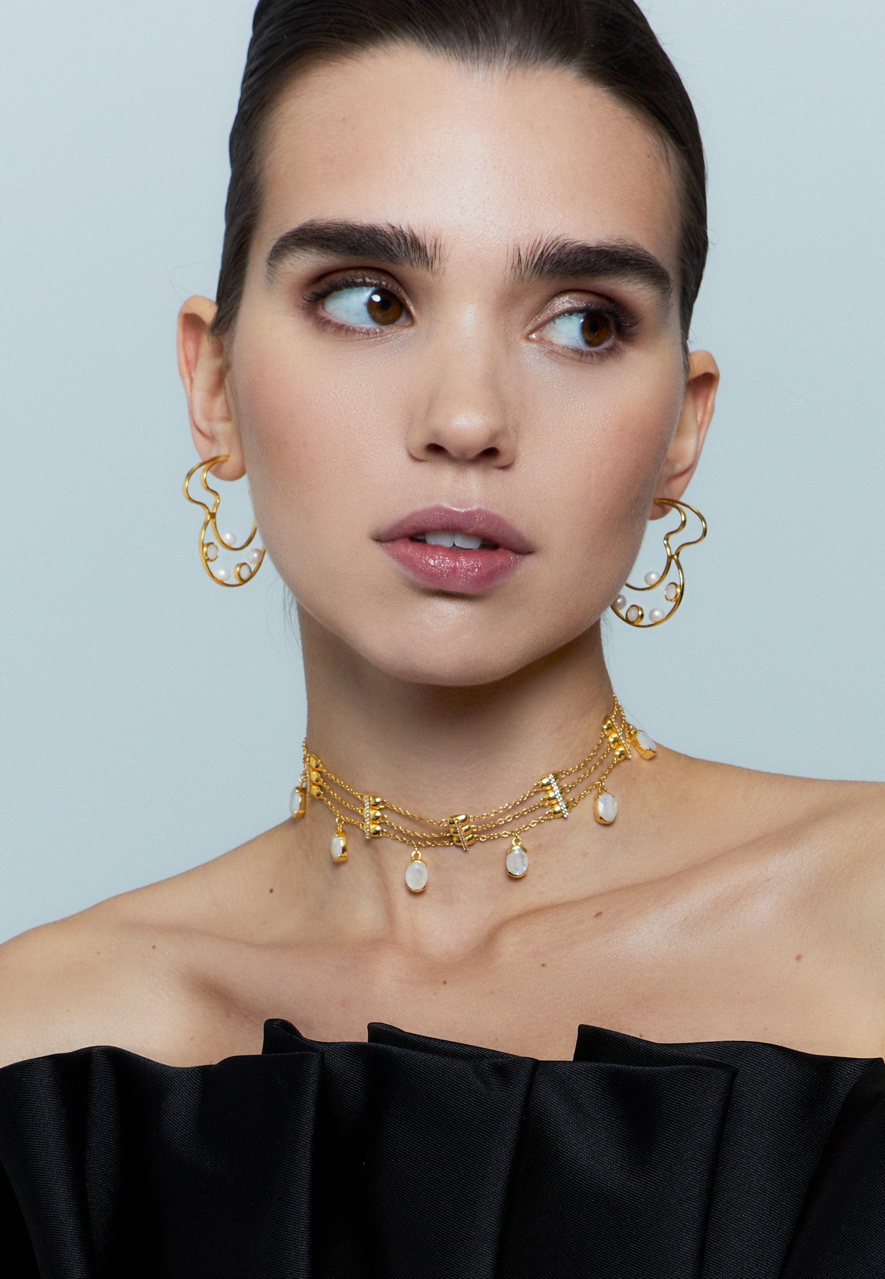 Choker The Empress Blanco made by Lavani Jewels