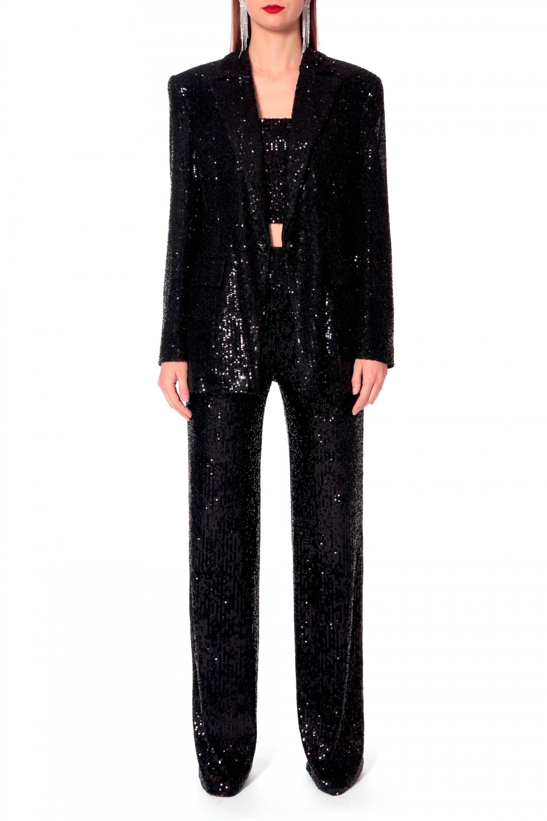 Pants Luca Obsidian Black made by HALEWSKI