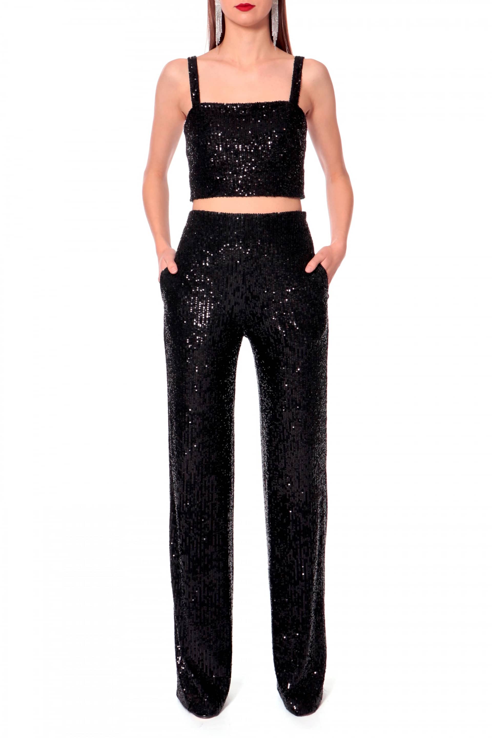 Pants Luca Obsidian Black made by HALEWSKI