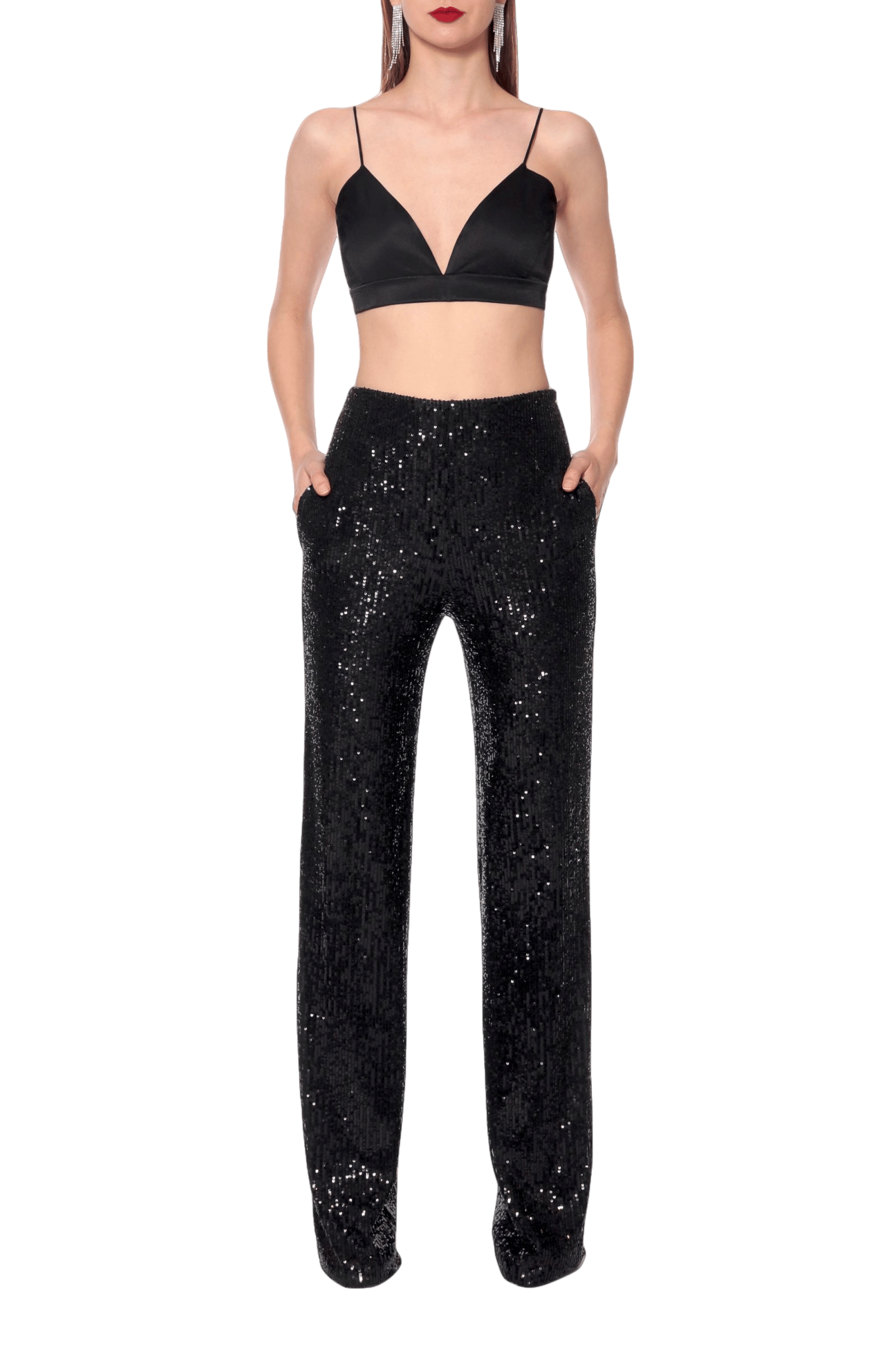 Pants Luca Obsidian Black made by HALEWSKI