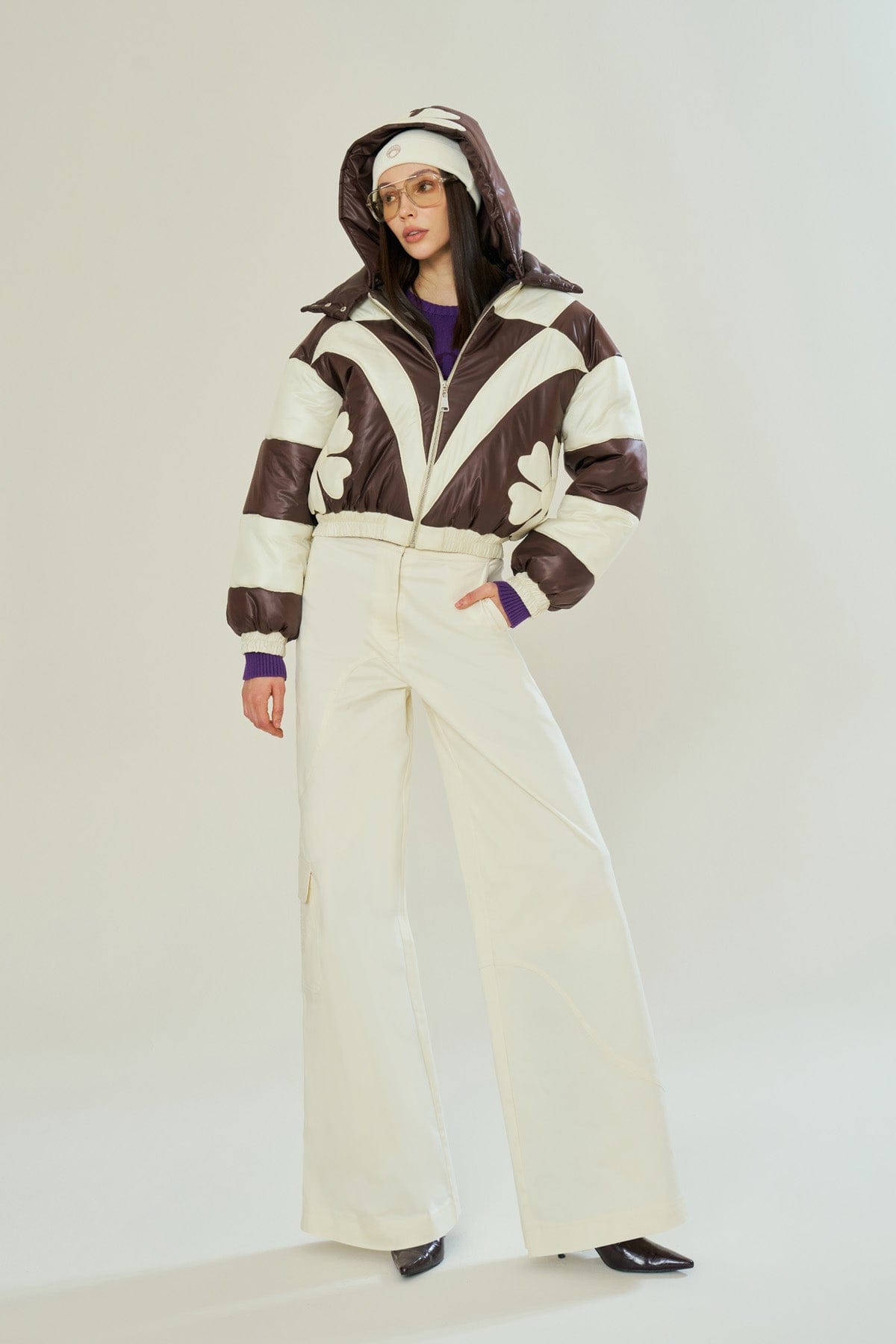 Mocha Hues Puffer made by Declara