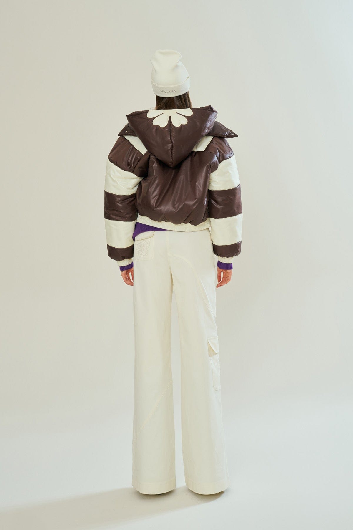 Mocha Hues Puffer made by Declara