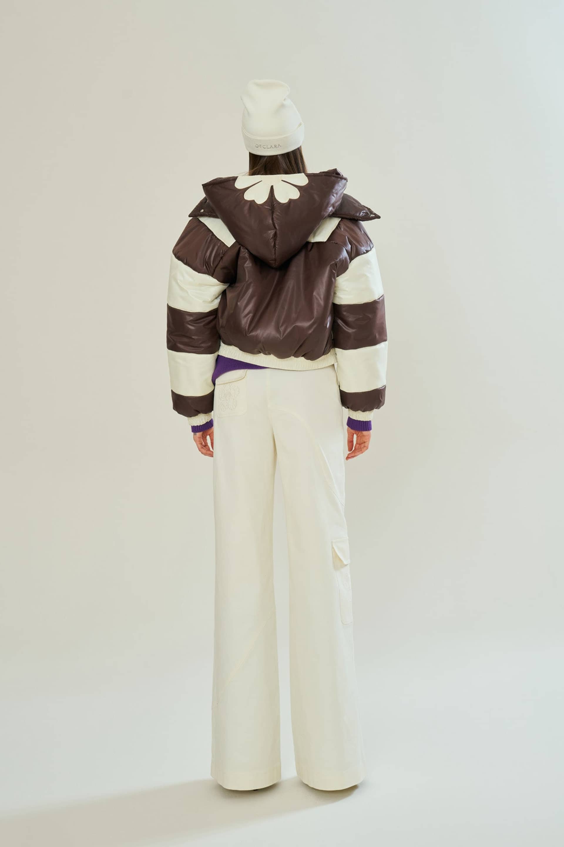 Mocha Hues Puffer made by Declara