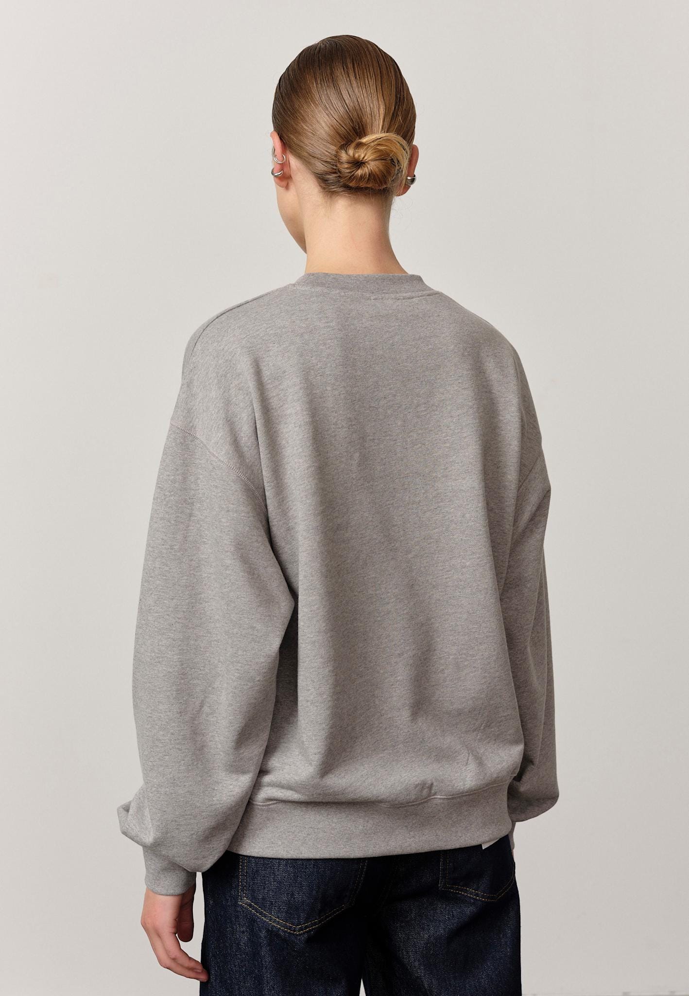 Lizette Blouse - Grey Melange made by HERSKIND
