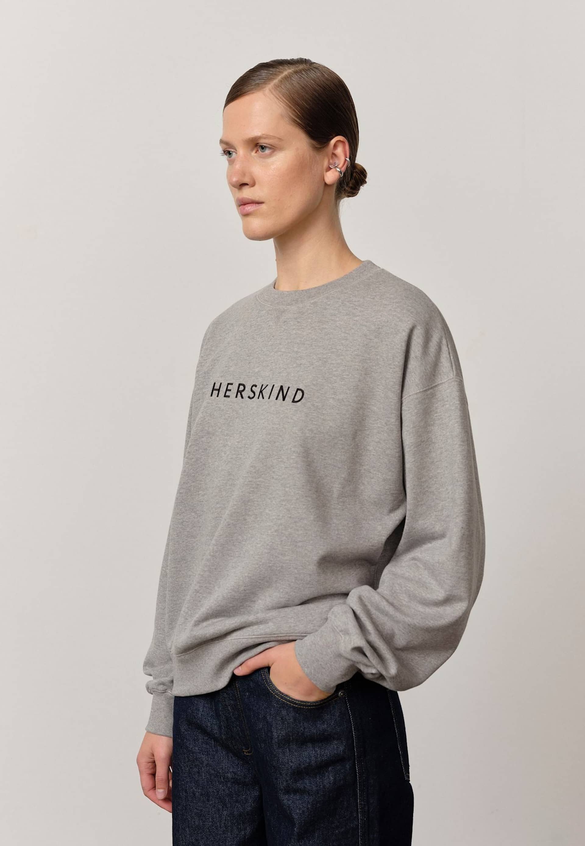 Lizette Blouse - Grey Melange made by HERSKIND