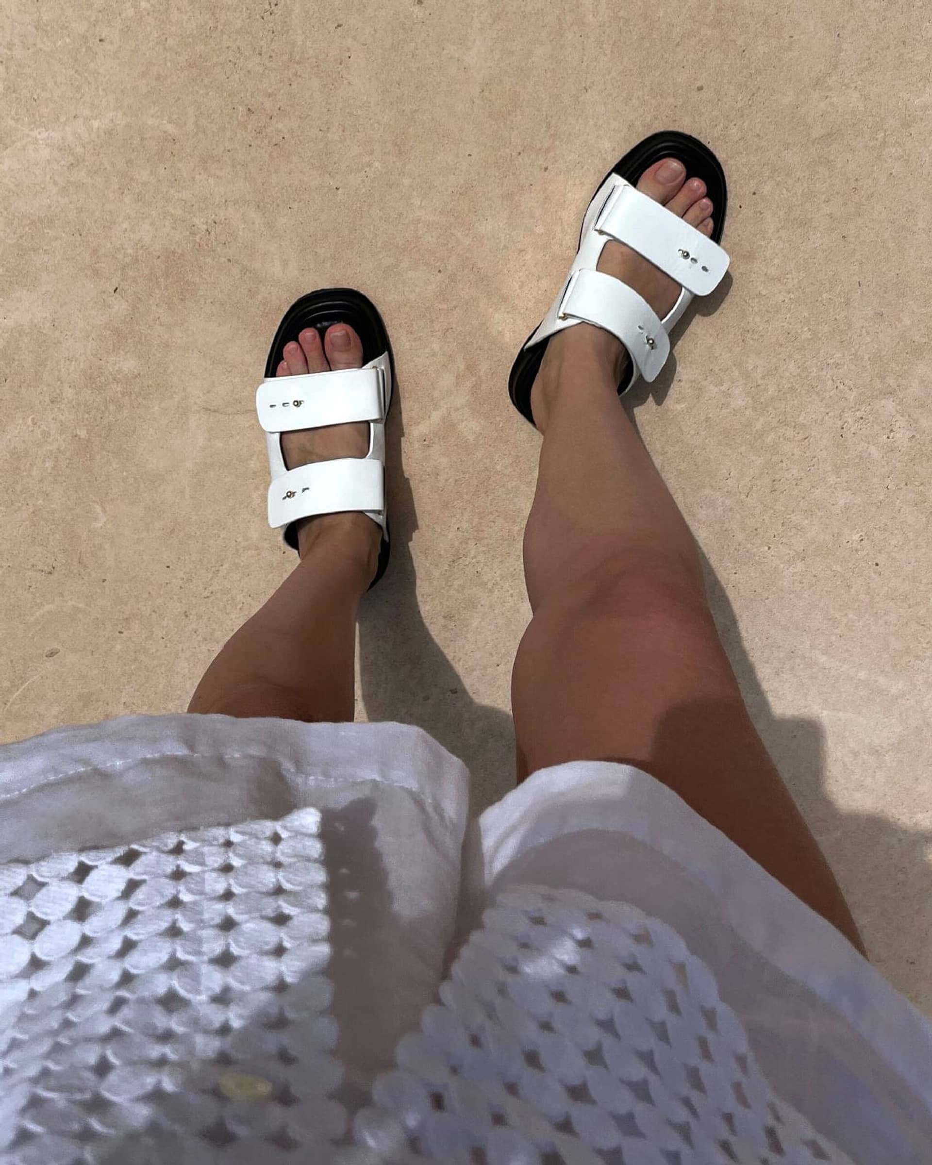 The Chunky Slide - White in White made by ESSEN