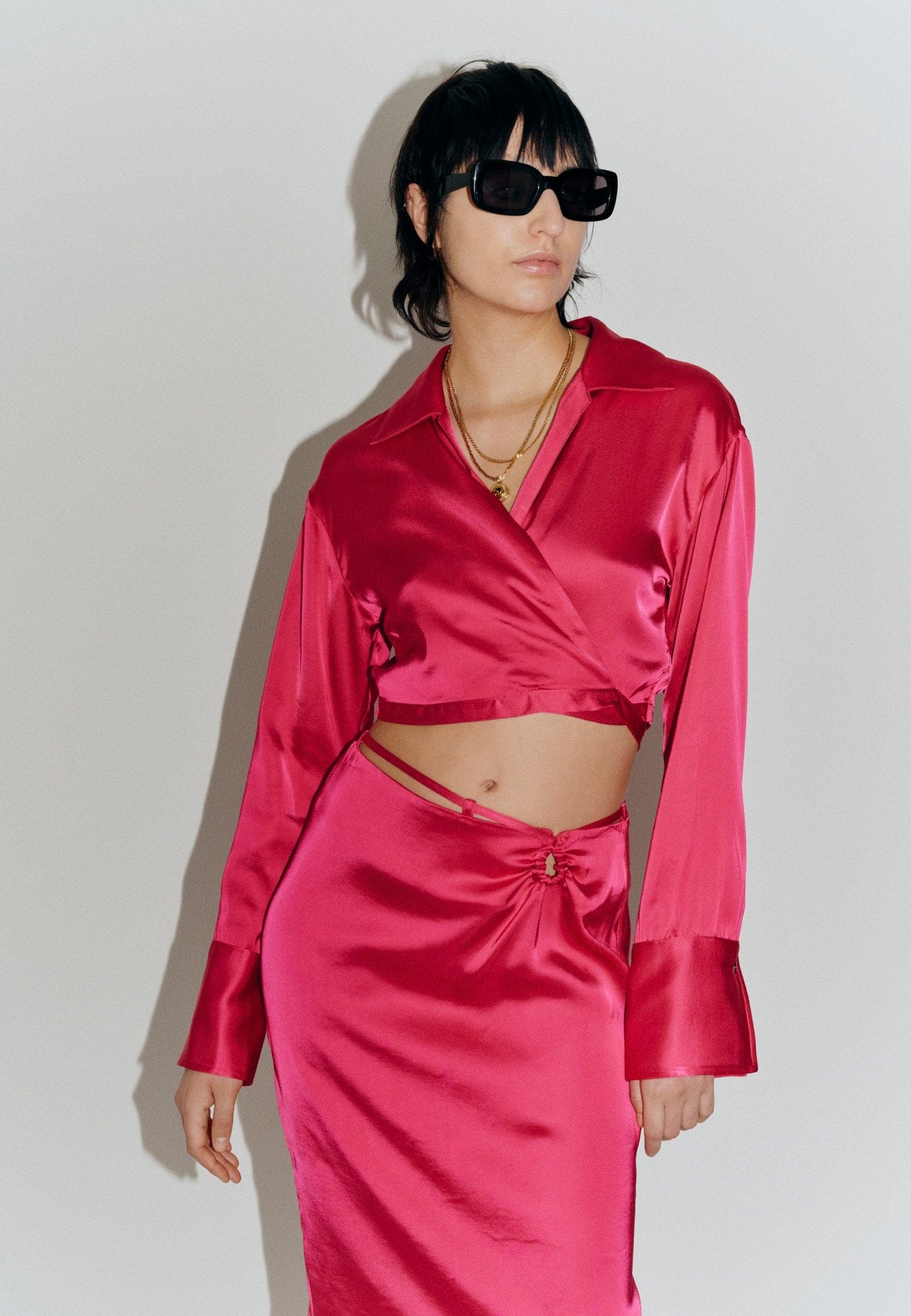 Zikka  Shirt - Fusia made by HERSKIND