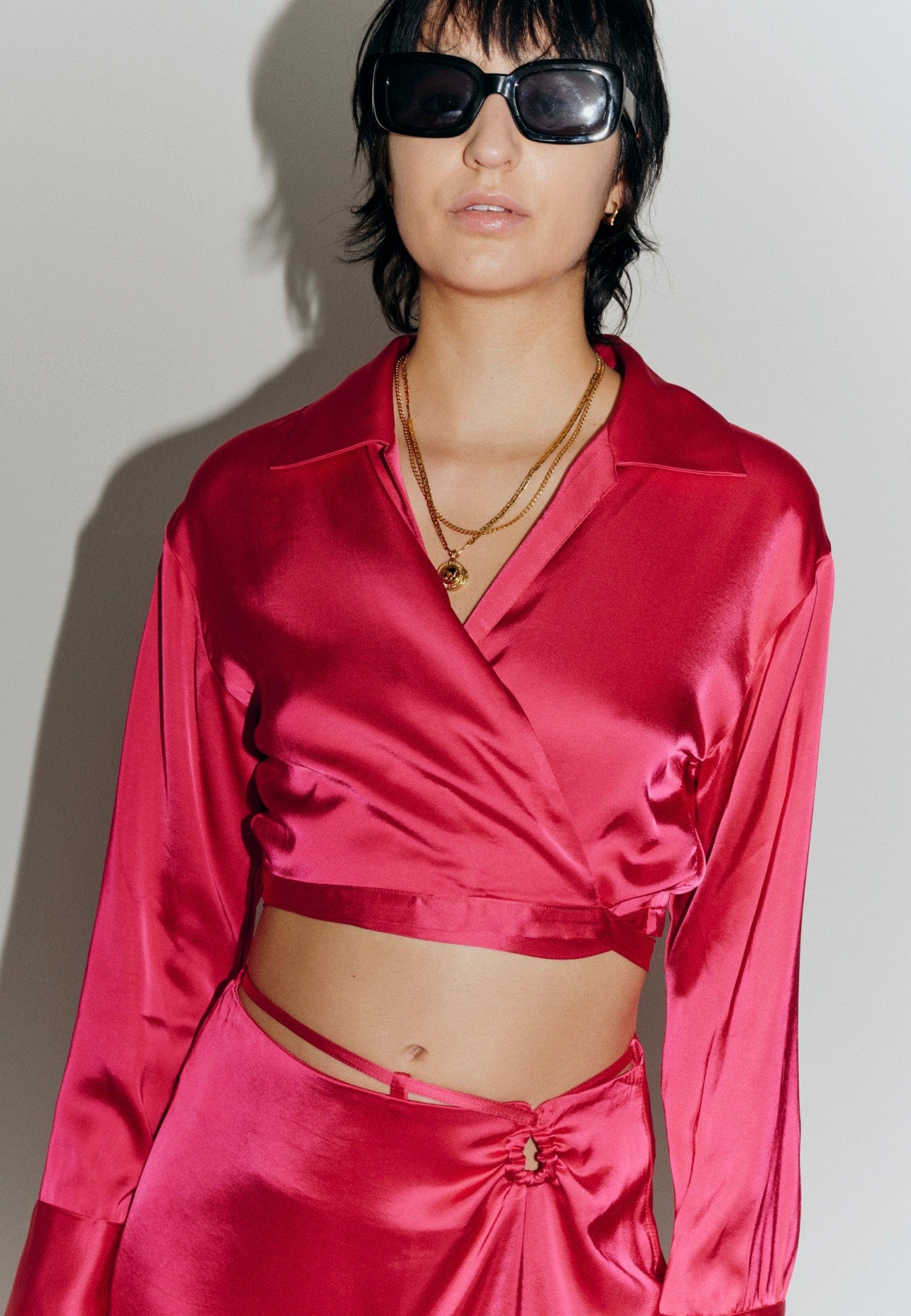 Zikka  Shirt - Fusia made by HERSKIND