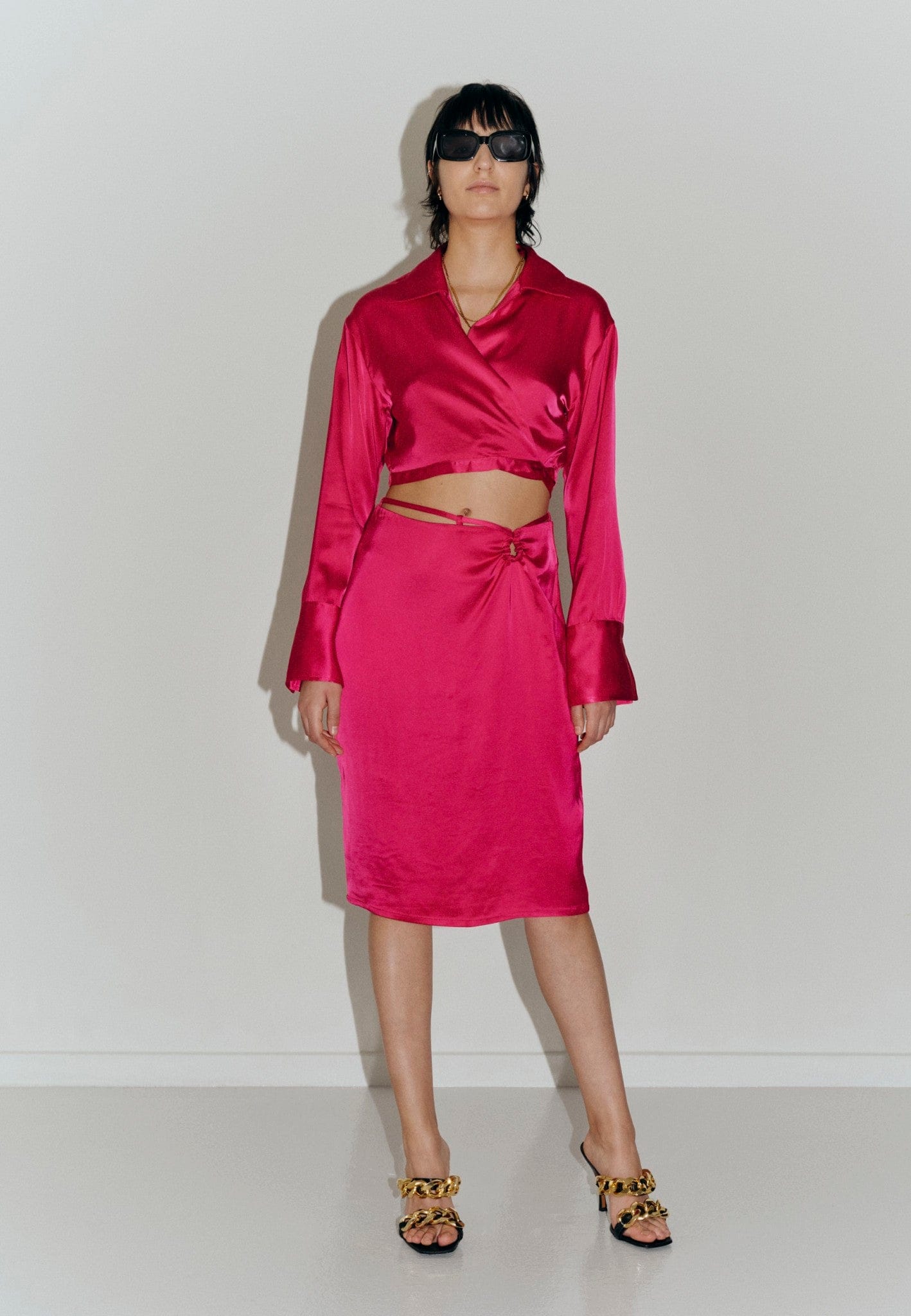 Zikka  Shirt - Fusia made by HERSKIND