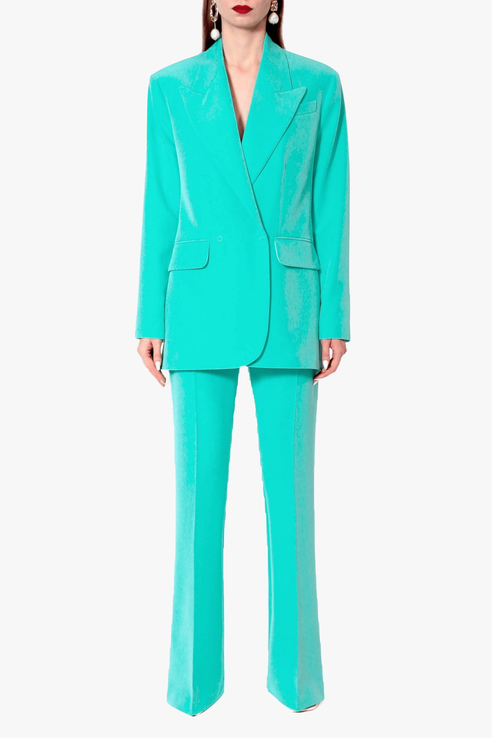 Blazer Blair Mexicali Turquois in Blue made by HALEWSKI