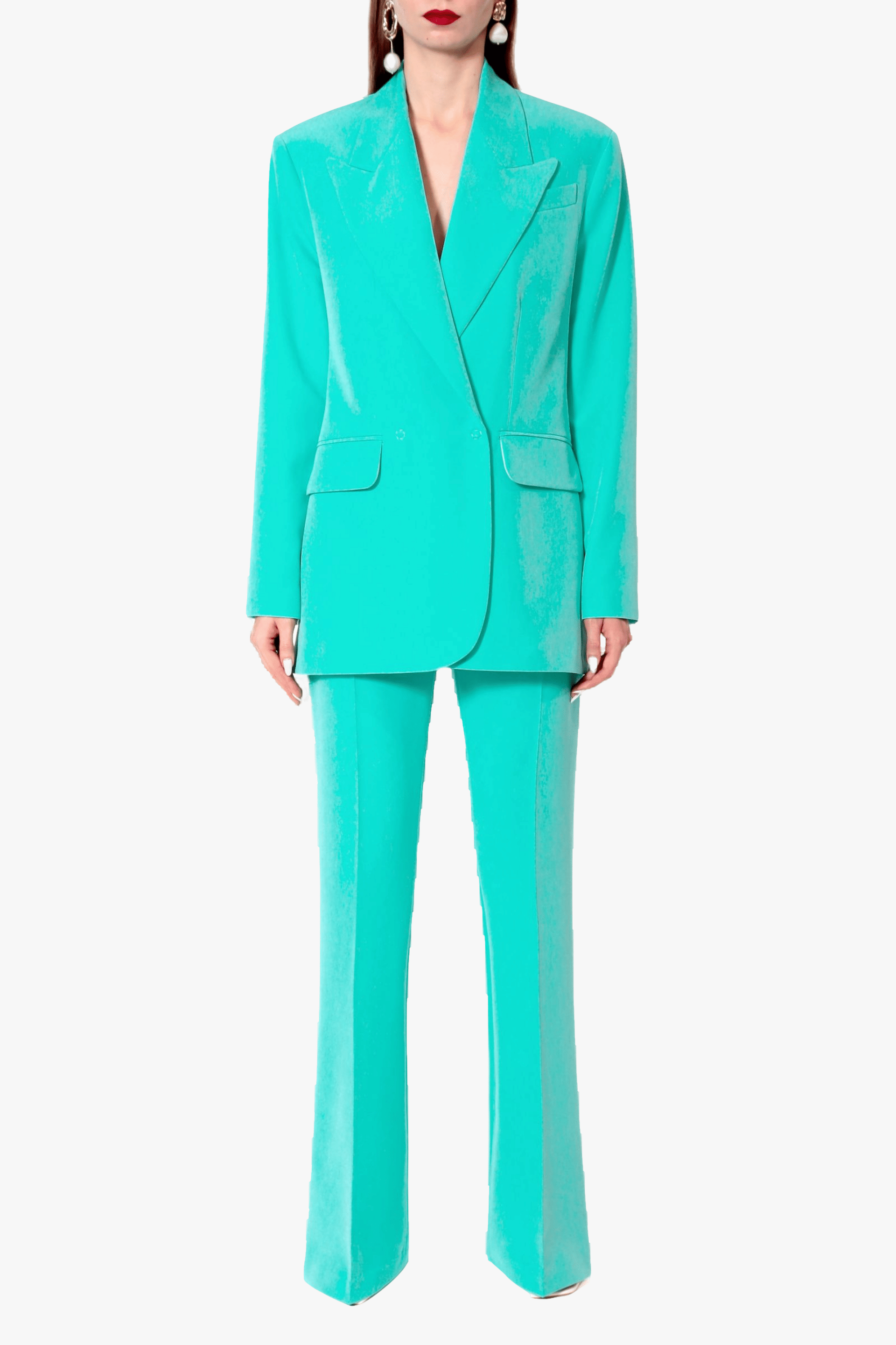 Blazer Blair Mexicali Turquois in Blue made by HALEWSKI