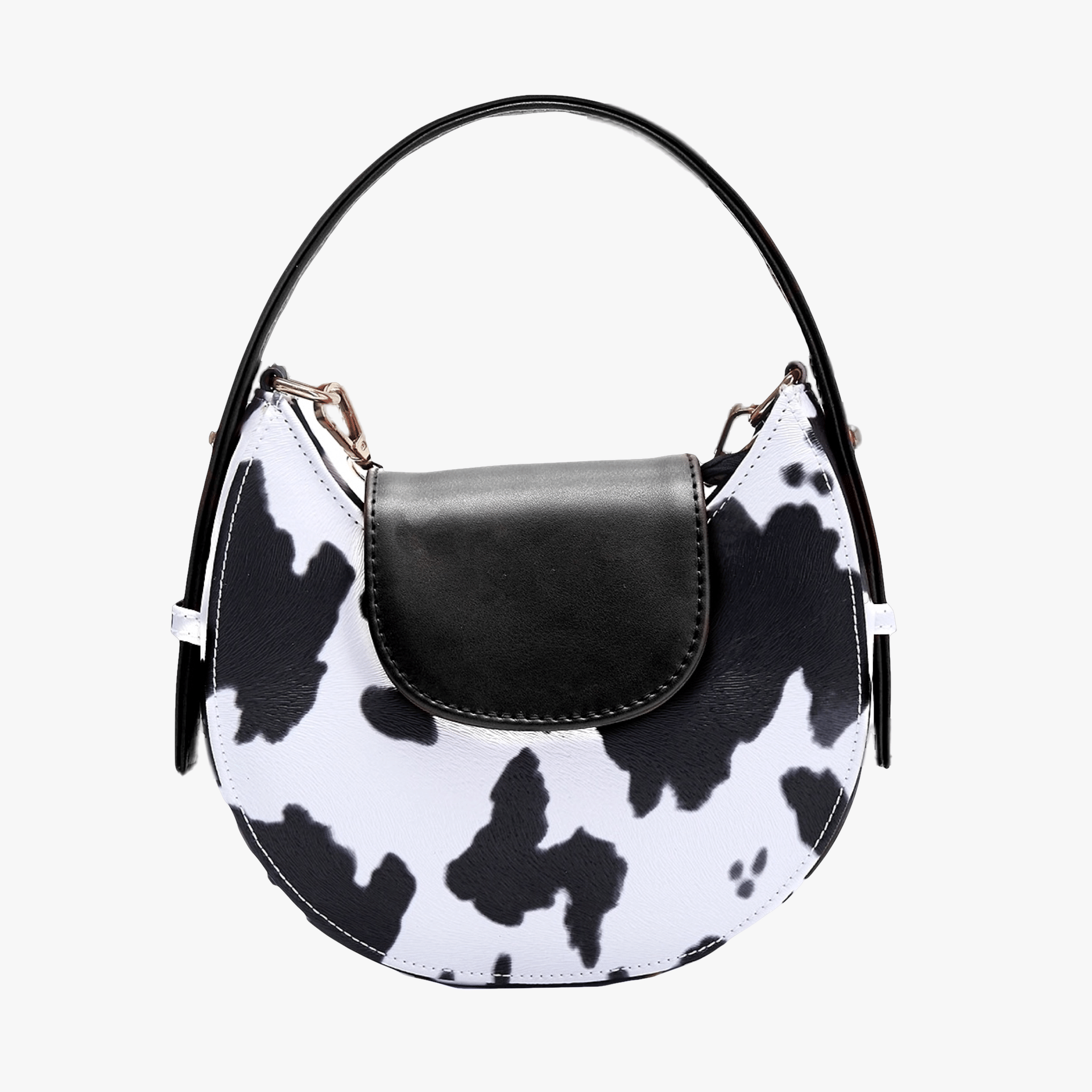 Mow - Black - Halfmoon bag made by ALIEL