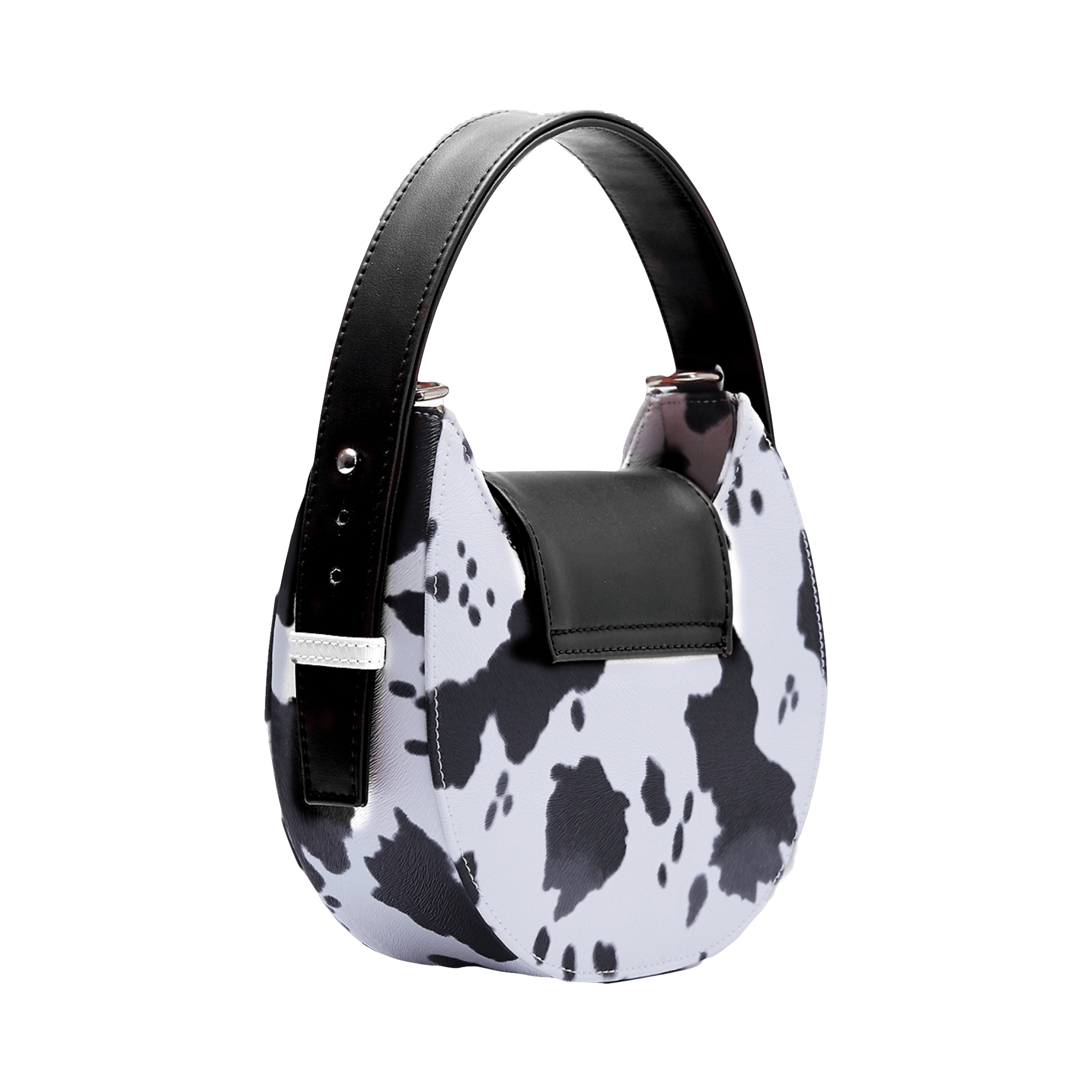 Mow - Black - Halfmoon bag made by ALIEL